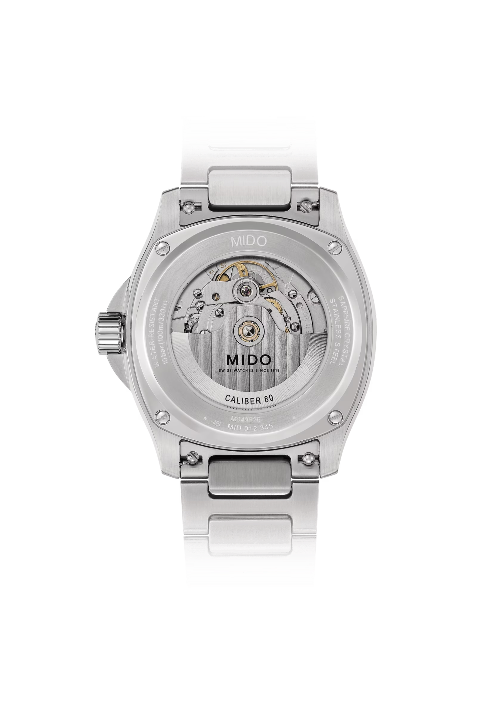 MIDO M0495261108100 MIDO MULTIFORT TV BIG DATE GREY