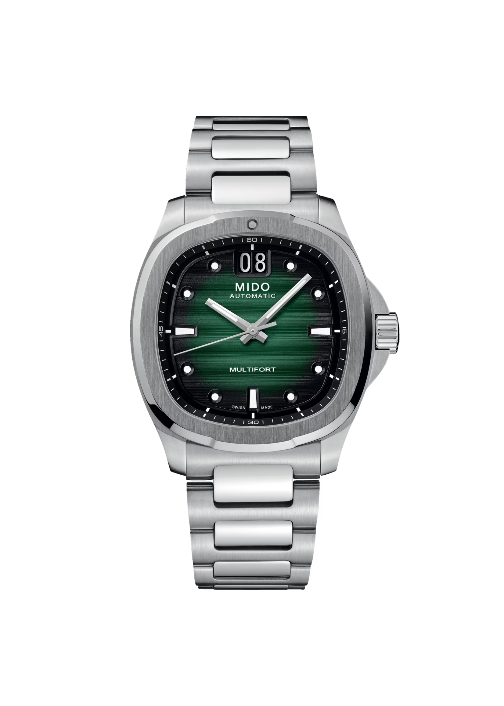 MIDO M0495261109100 MIDO MULTIFORT TV BIG DATE GREEN