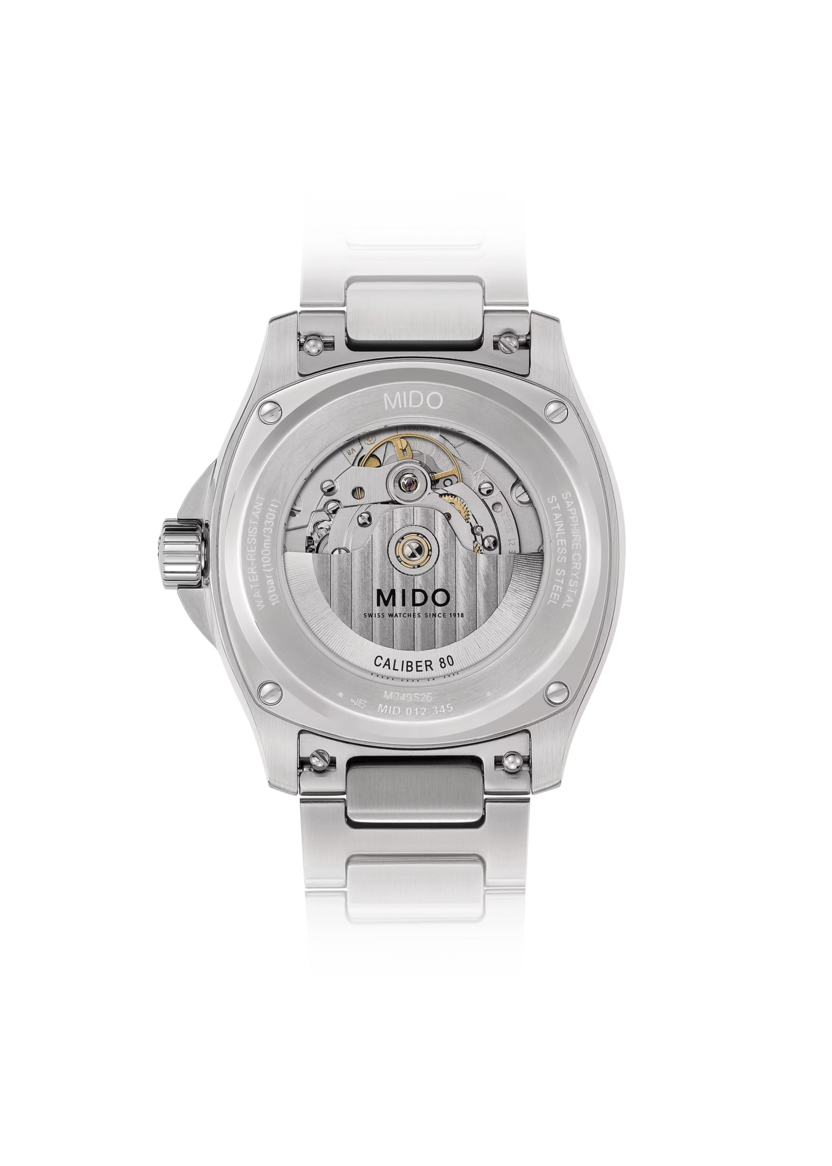 MIDO M0495261104100 MIDO MULTIFORT TV BIG DATE BLUE