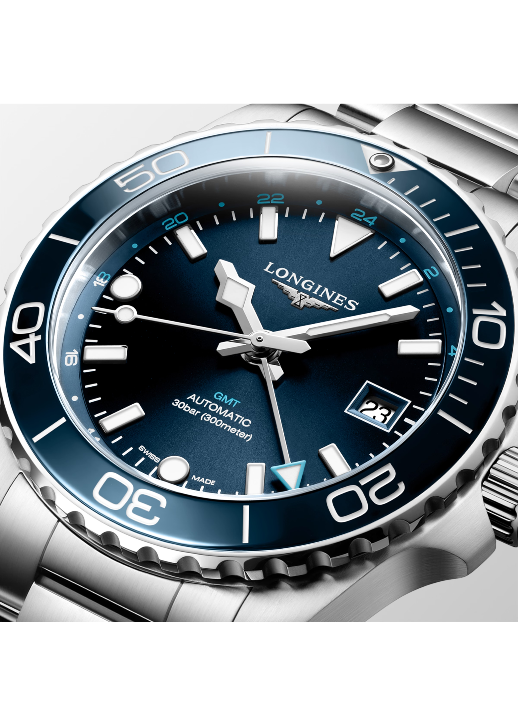 LONGINES L37904966 The New Longines Hydroconquest GMT