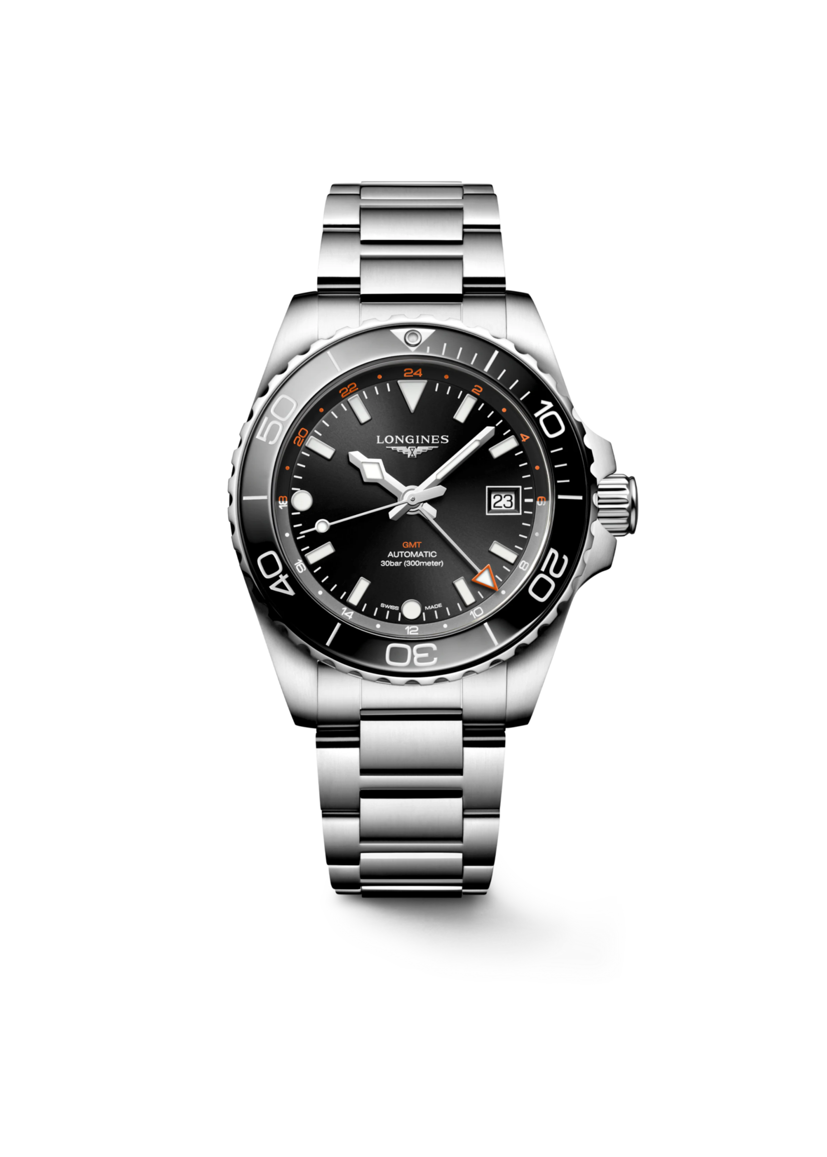 LONGINES L37904566 LONGINES HYDROCONQUEST GMT 41MM