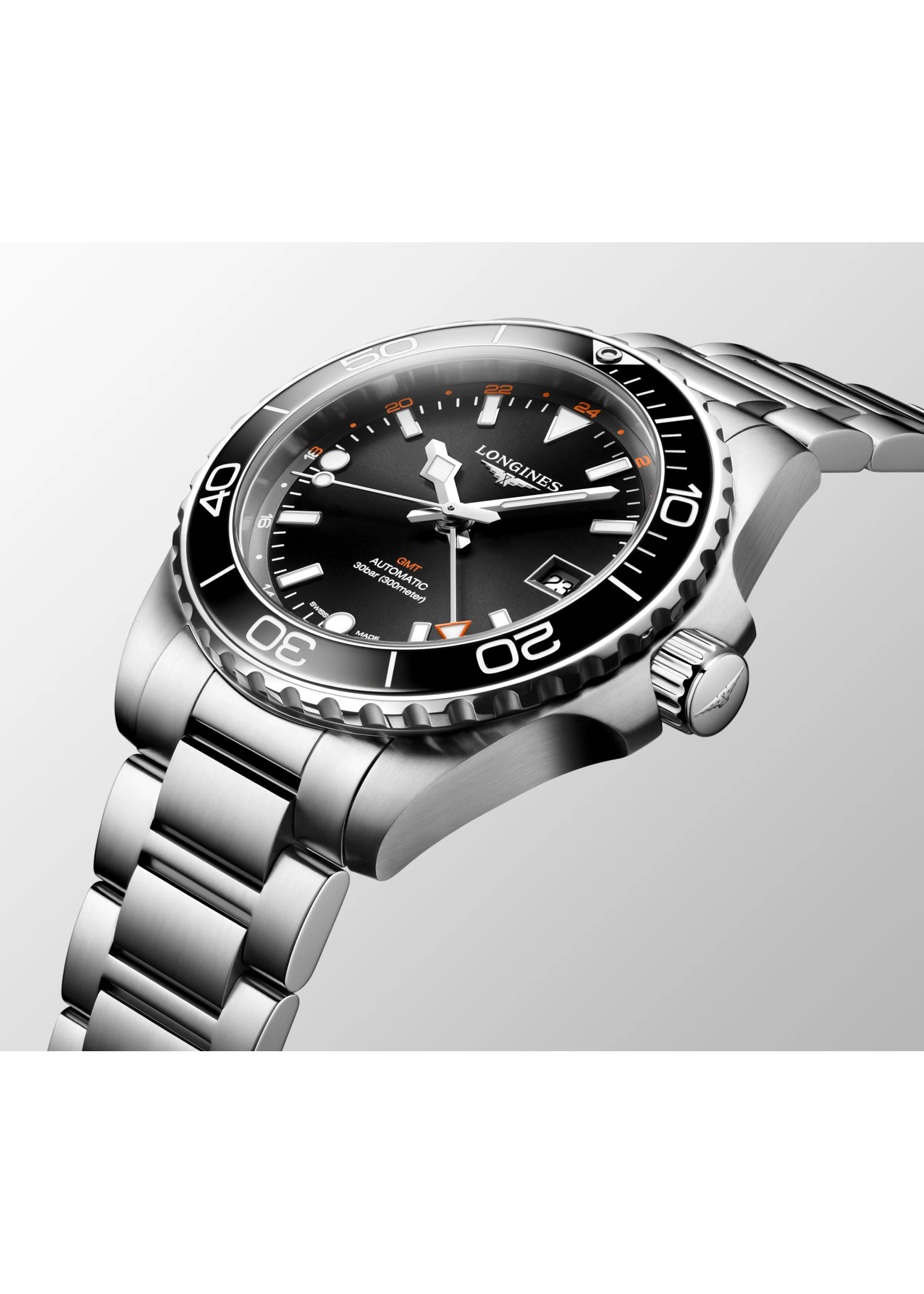 LONGINES L37904566 LONGINES HYDROCONQUEST GMT 41MM