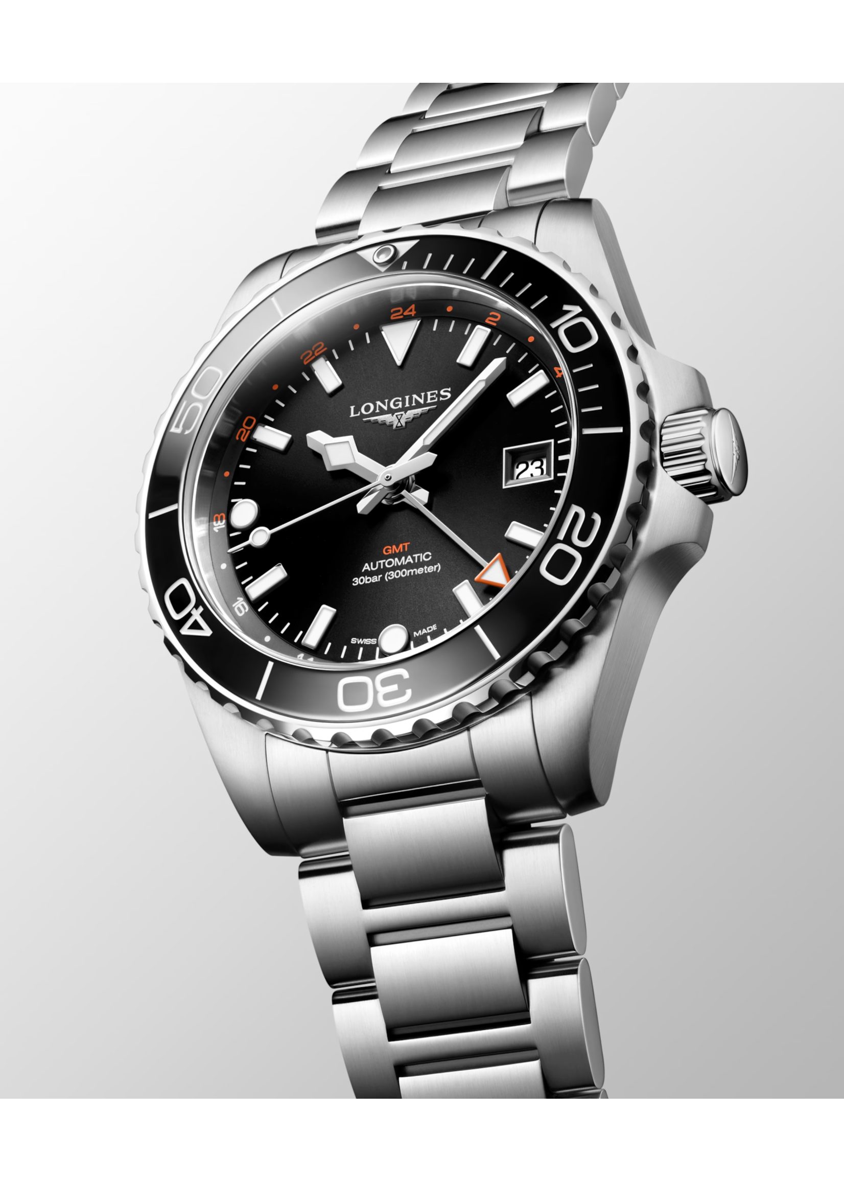 LONGINES L37904566 LONGINES HYDROCONQUEST GMT 41MM