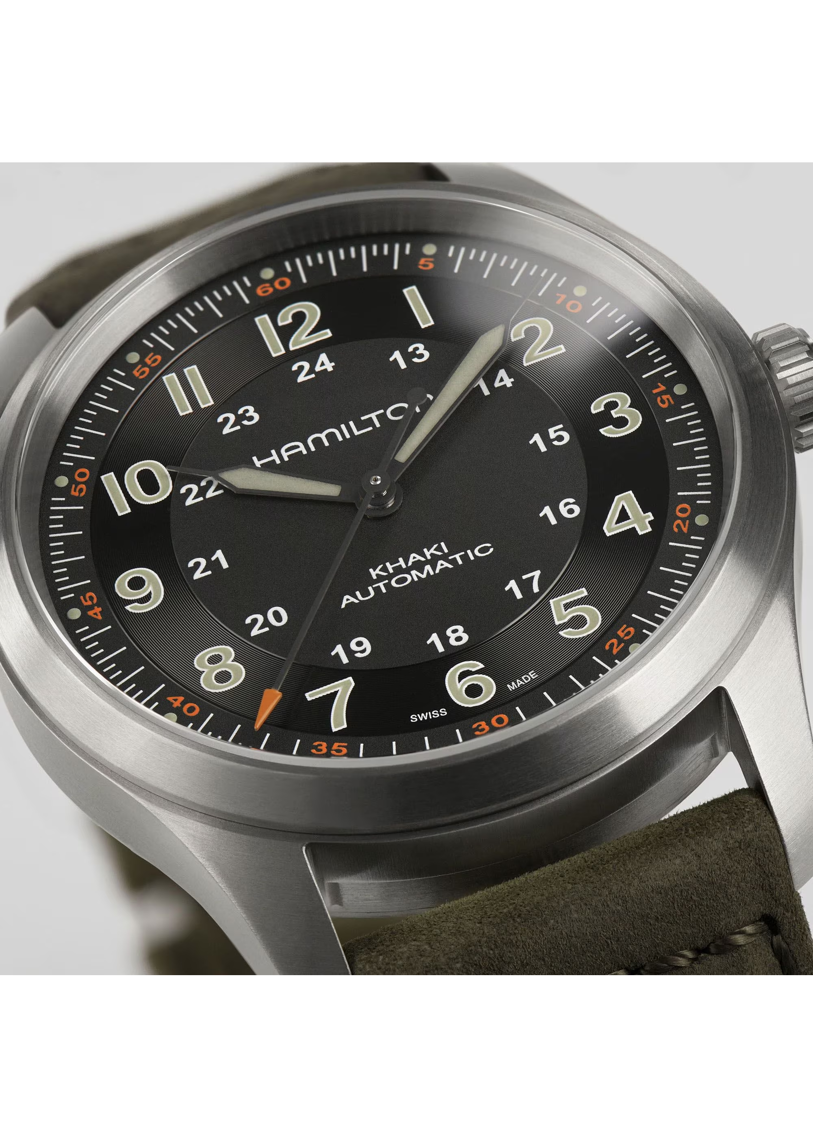 HAMILTON H70205830 KHAKI FIELD TITANIUM AUTO 38MM