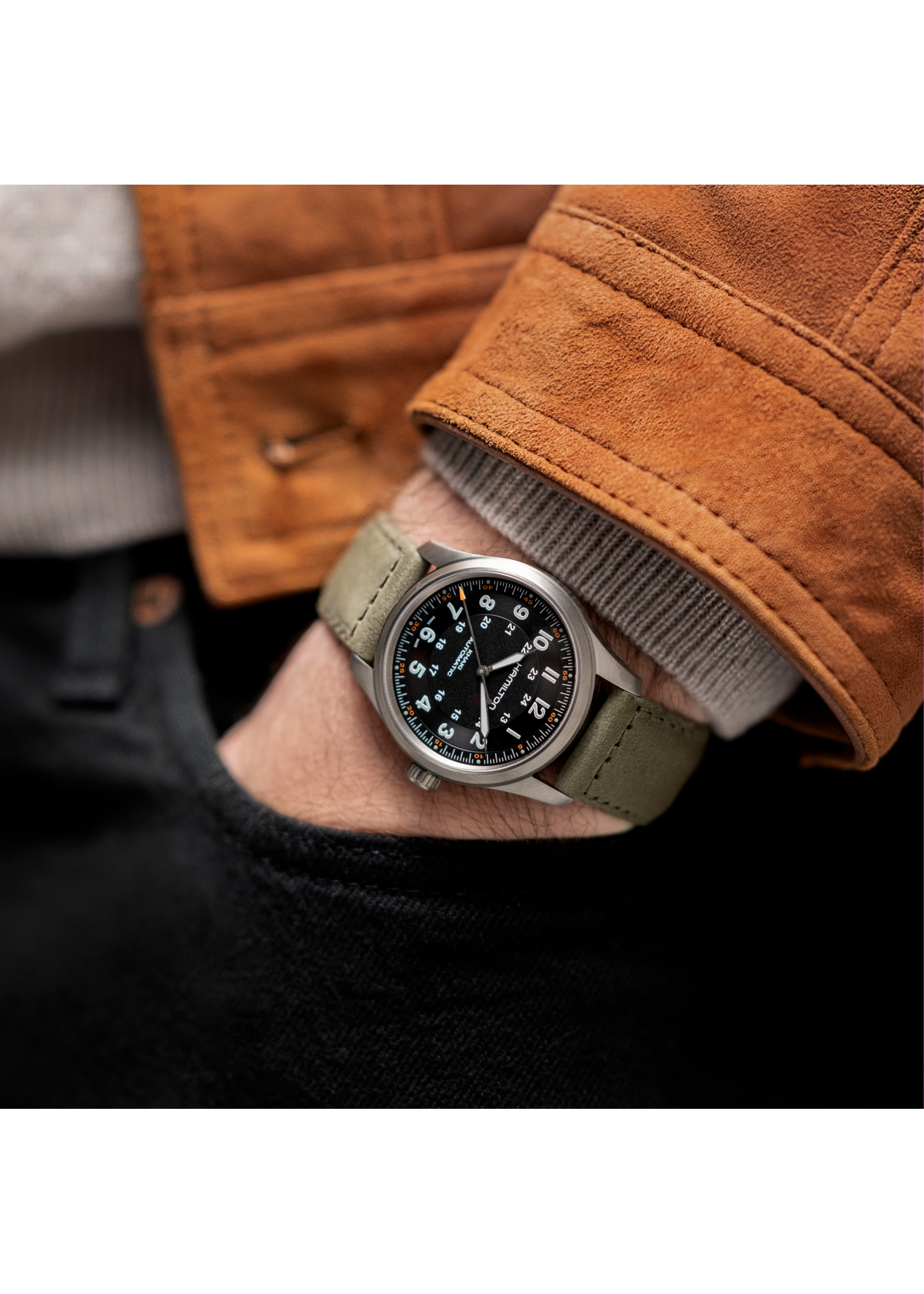 HAMILTON H70205830 KHAKI FIELD TITANIUM AUTO 38MM