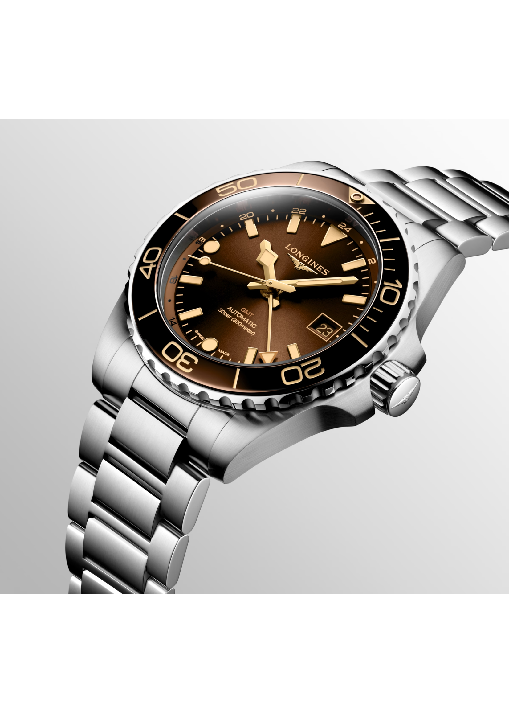 LONGINES L37904666 LONGINES HYDROCONQUEST GMT 41MM