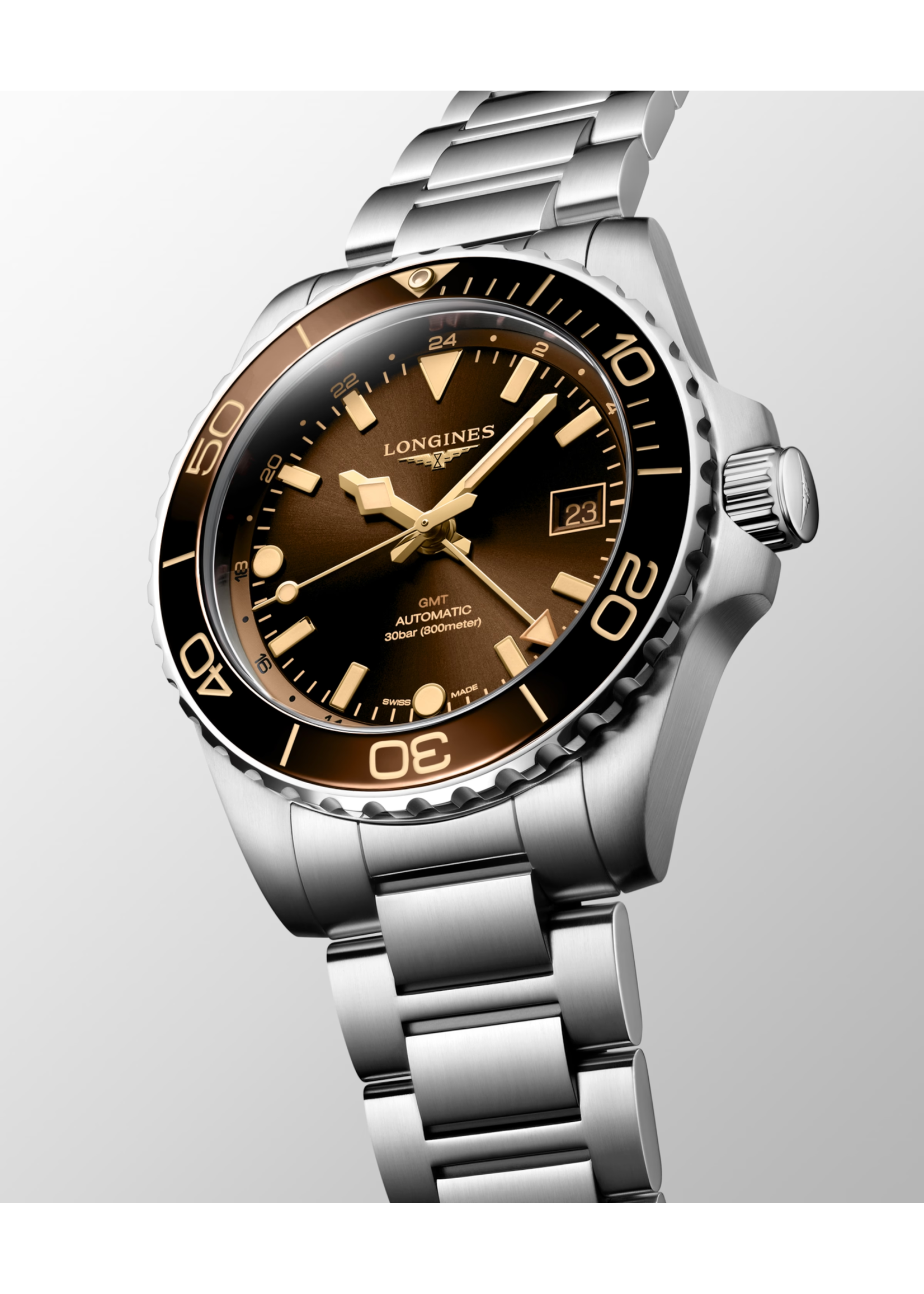 LONGINES L37904666 LONGINES HYDROCONQUEST GMT 41MM