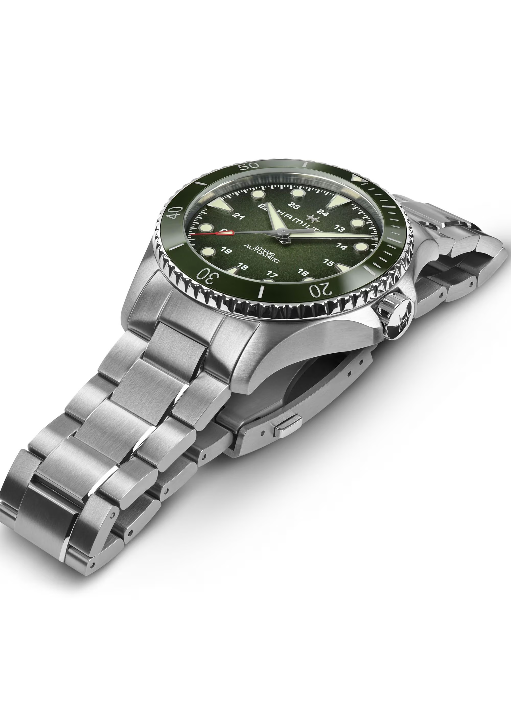 HAMILTON H82525160 HAMILTON KHAKI NAVY SCUBA AUTO 43MM