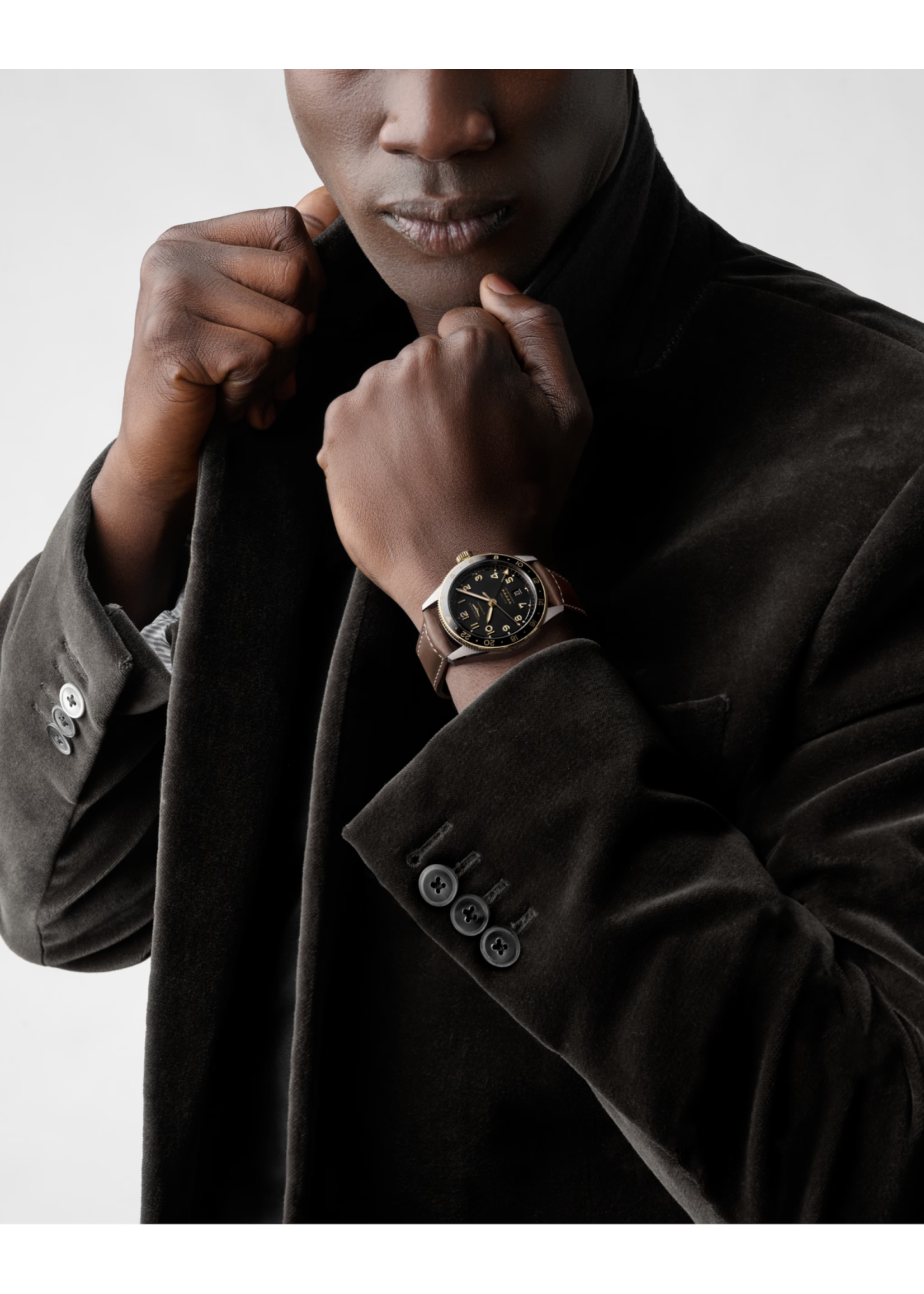 LONGINES L38125532 Longines Spirit Zulu Time 42mm