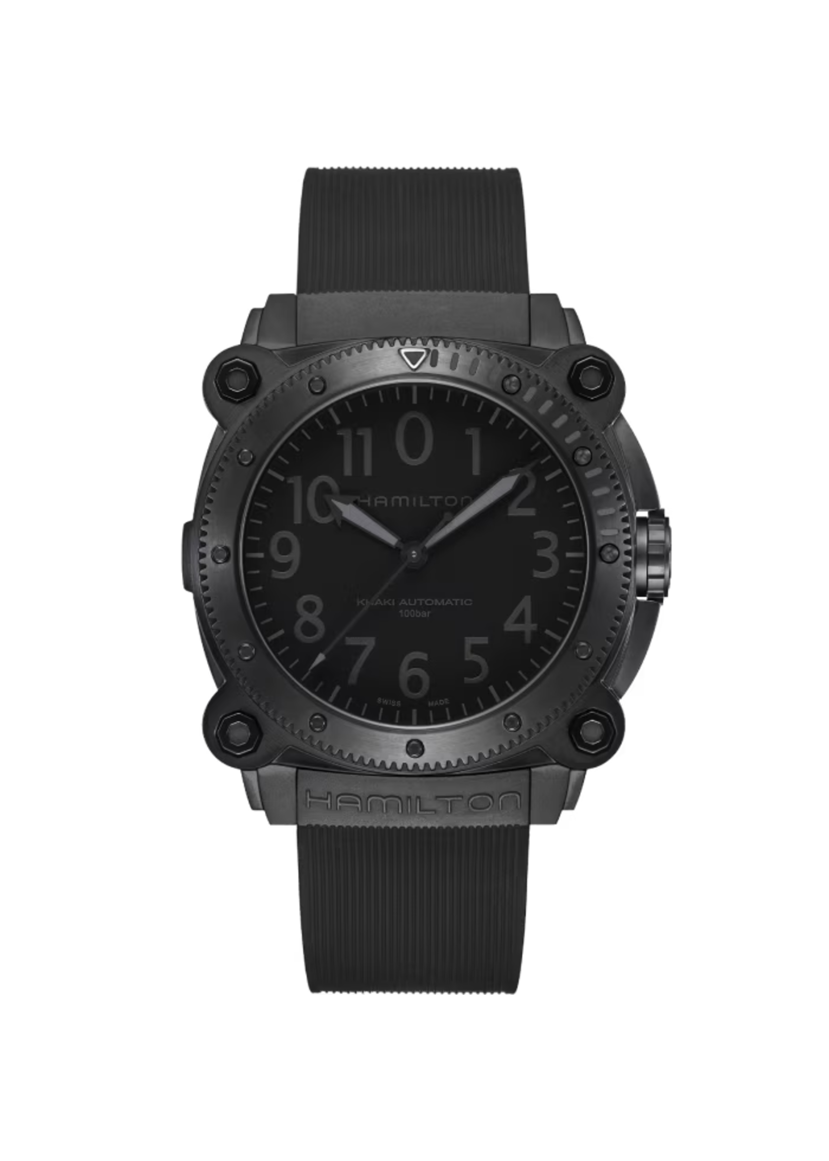 HAMILTON H78505330 Hamilton Khaki Navy BelowZero Auto Titanium 46MM