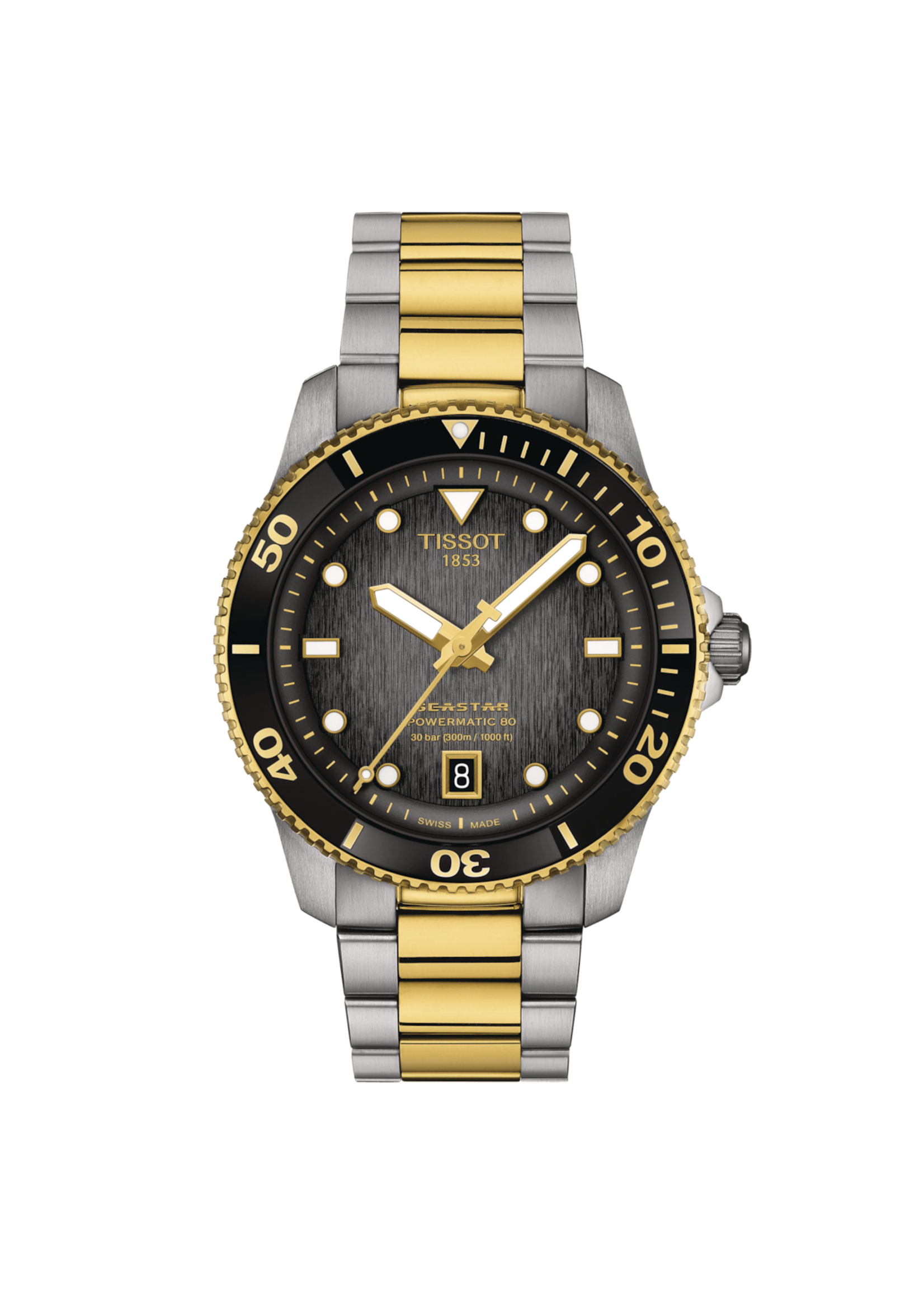 TISSOT T1208072205100 Tissot Seastar 1000 Powermatic 80 40mm