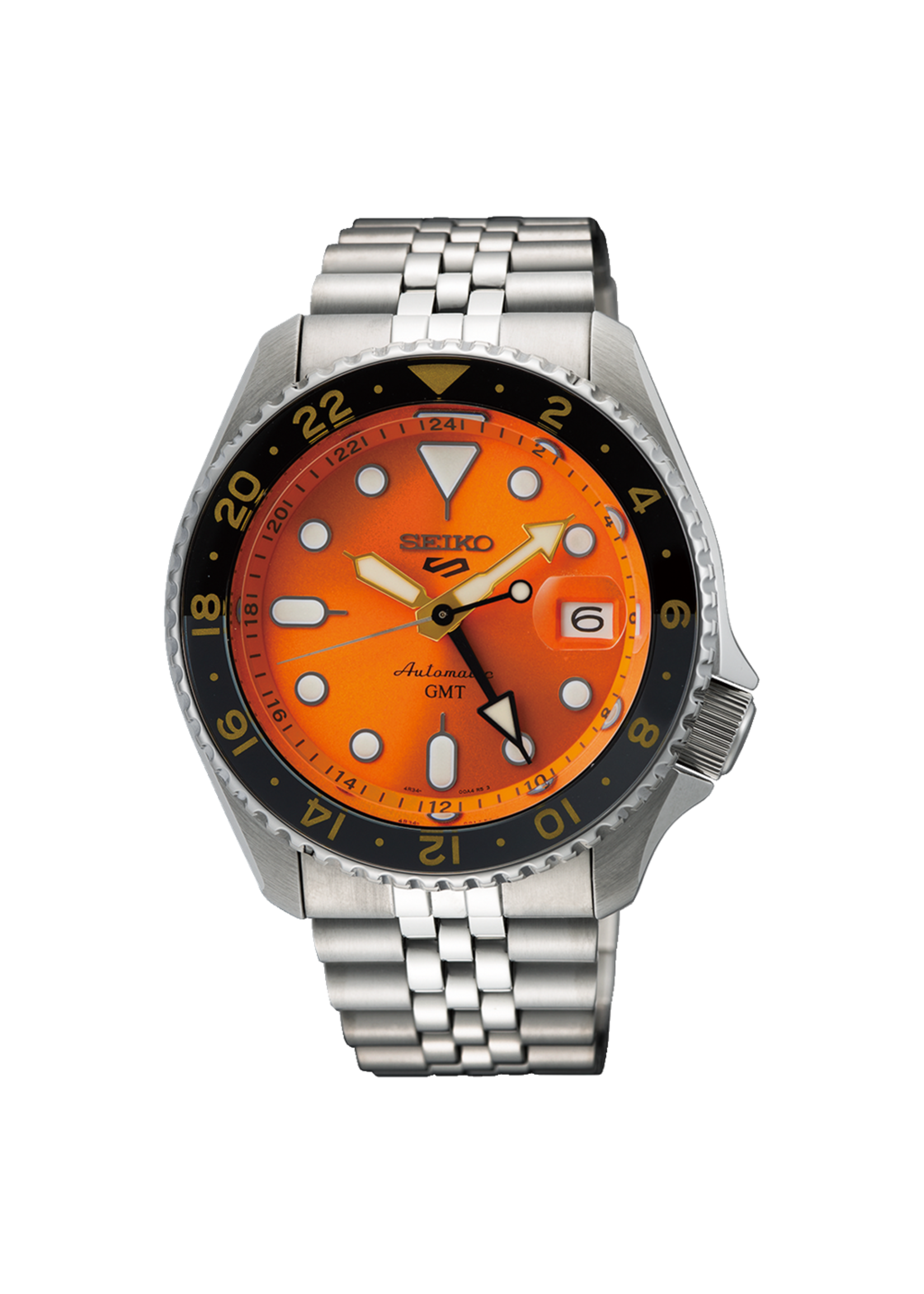 SEIKO SSK005K1 Seiko 5 Sports GMT Orange/Black