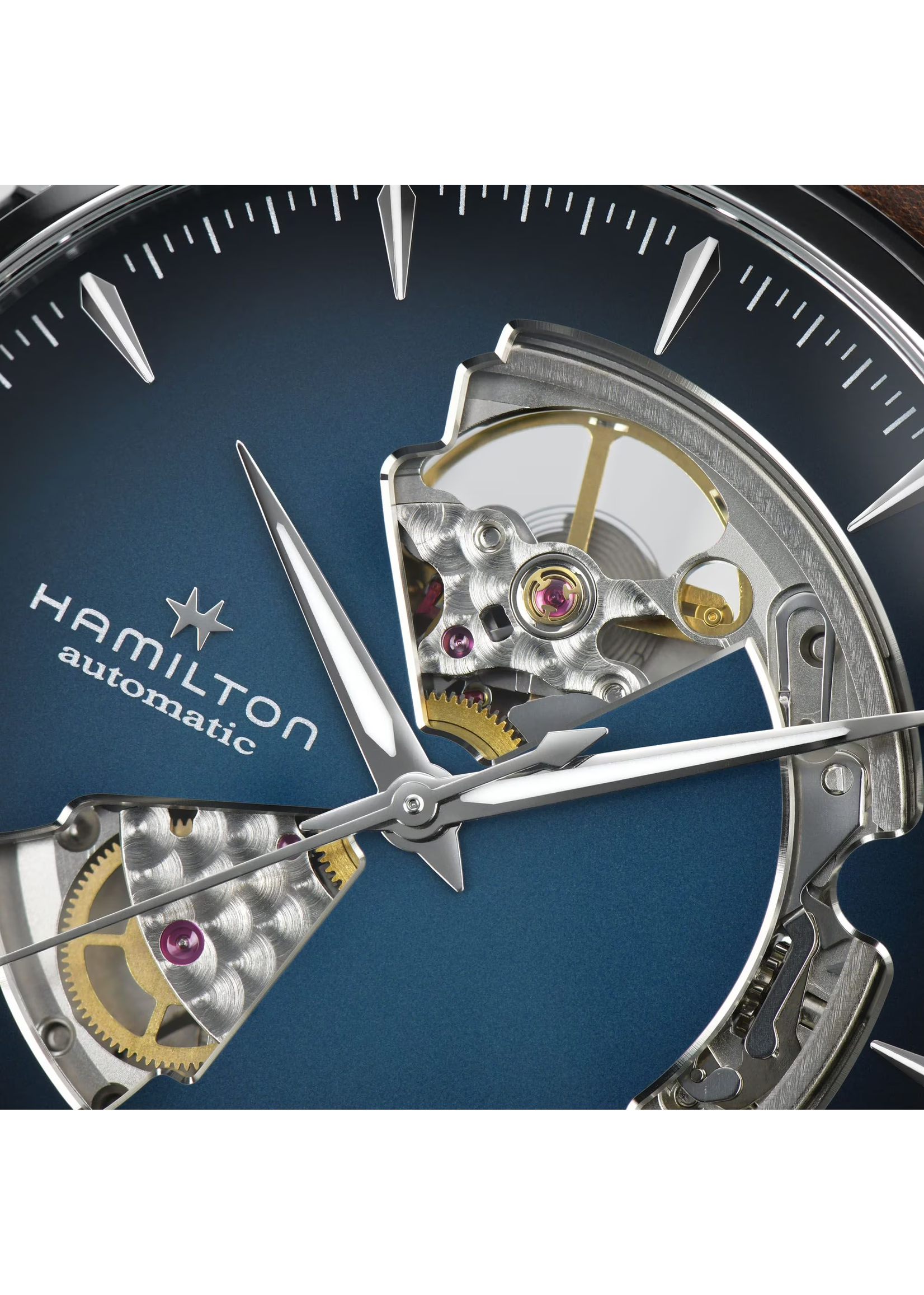 HAMILTON H32675540 Hamilton Jazzmaster Open Heart Auto 40MM