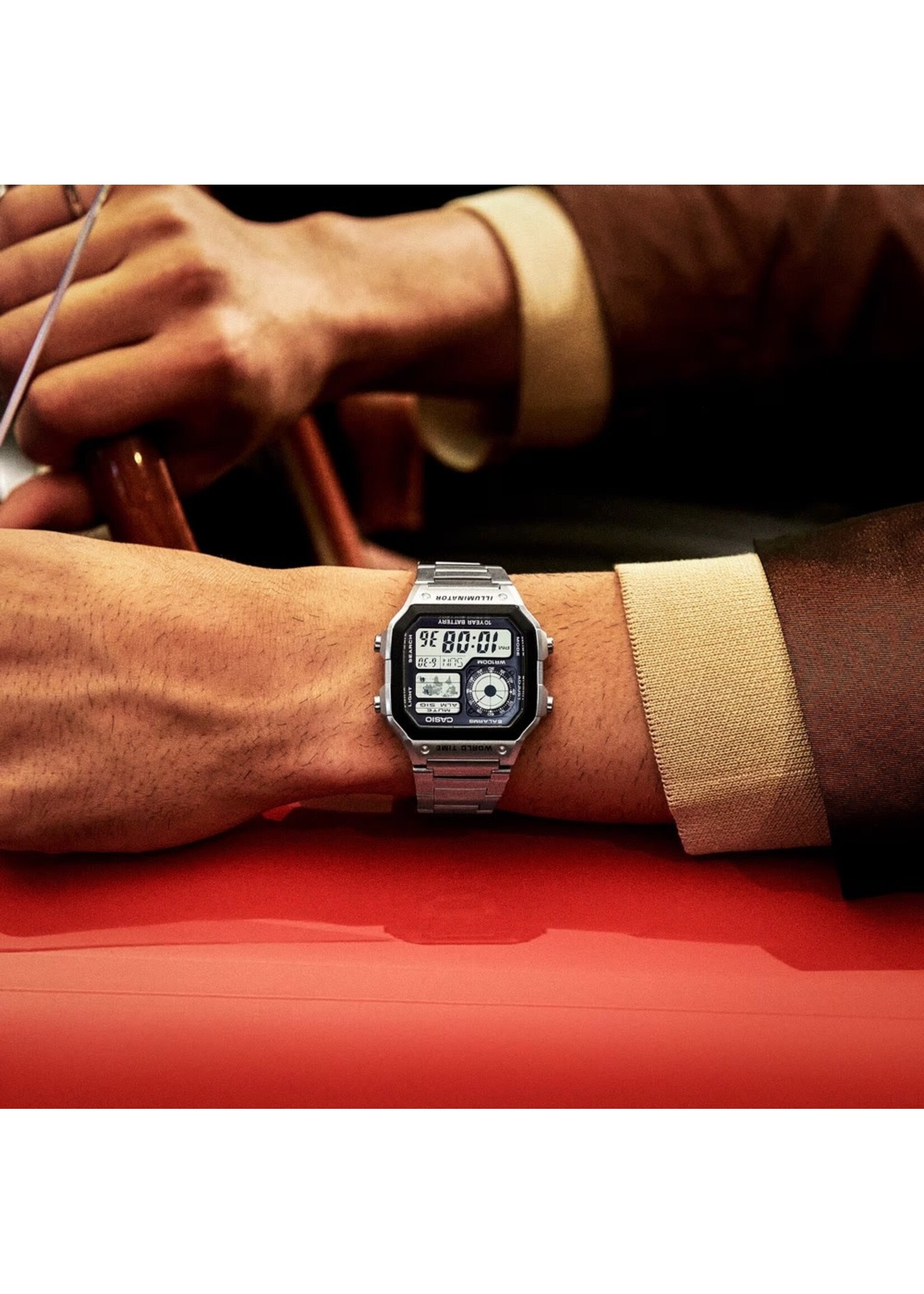Casio AE1200WHD-1A Casio World Time