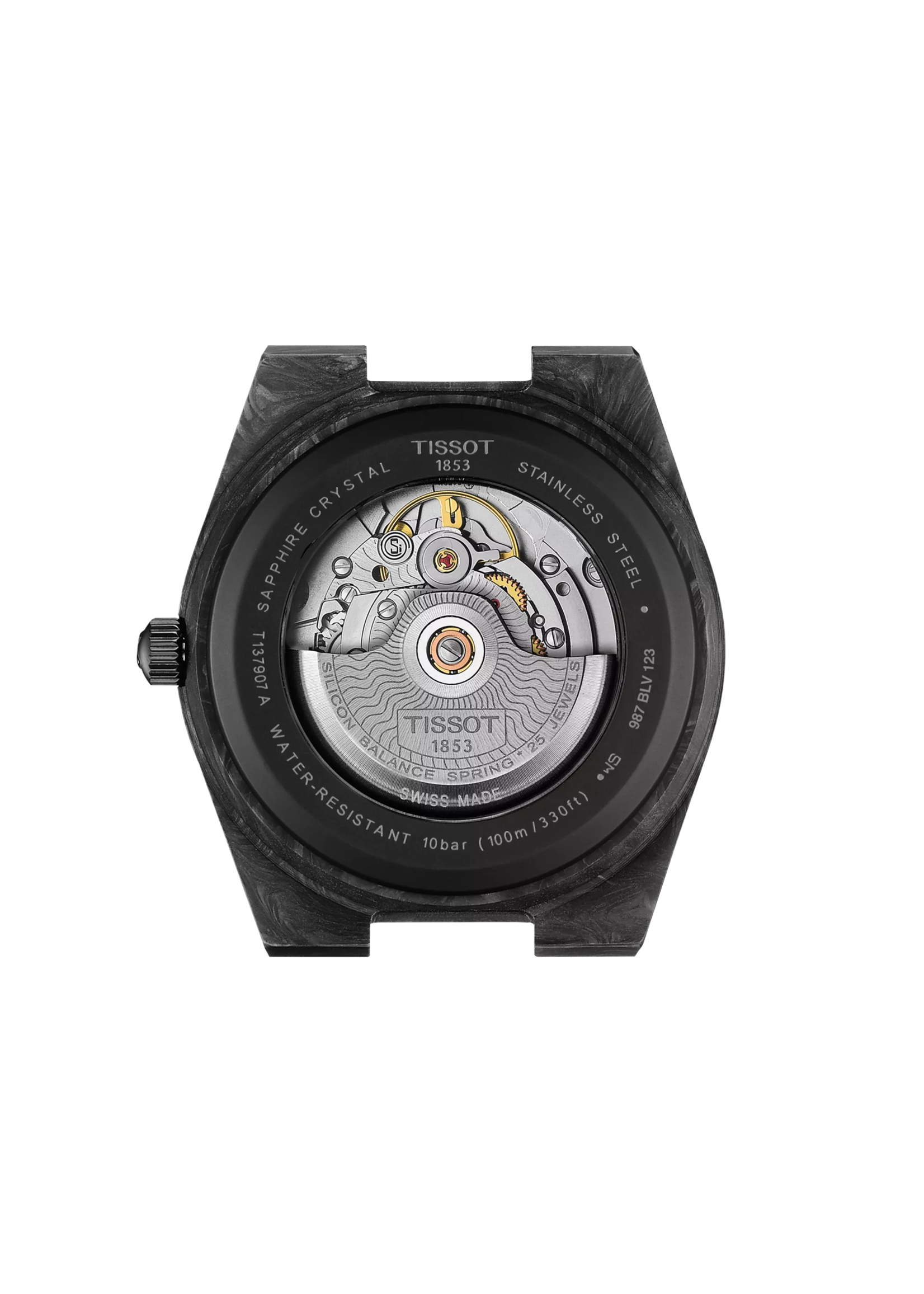 TISSOT T1379079720100 Tissot PRX Powermatic 80 40mm Carbon