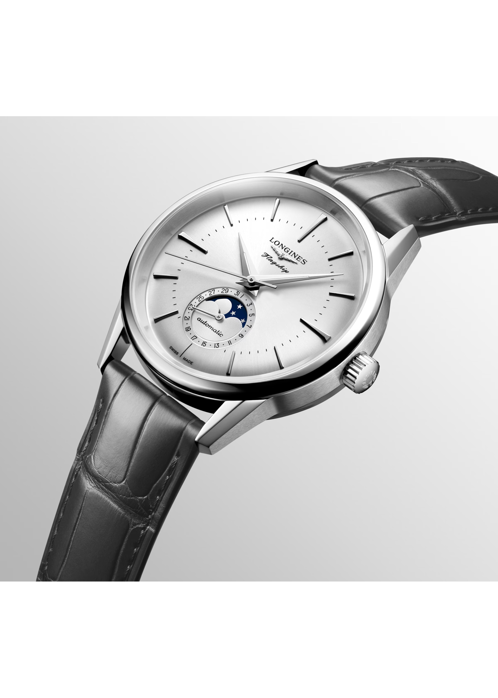 LONGINES L48154722 FLAGSHIP HERITAGE MOONPHASE 38.5MM