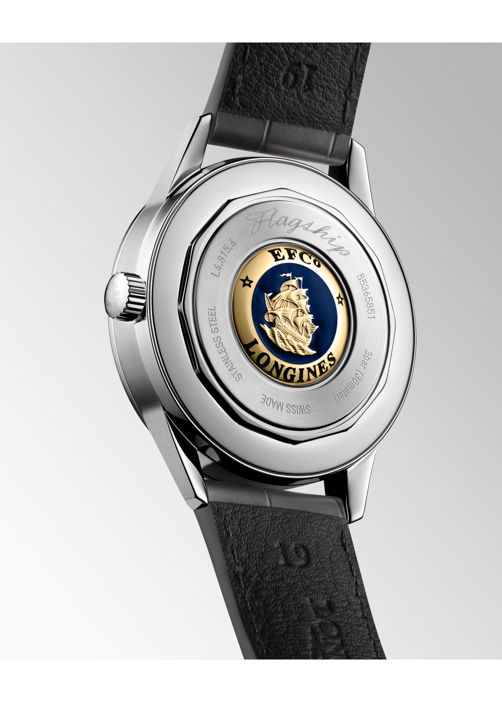 LONGINES L48154722 FLAGSHIP HERITAGE MOONPHASE 38.5MM