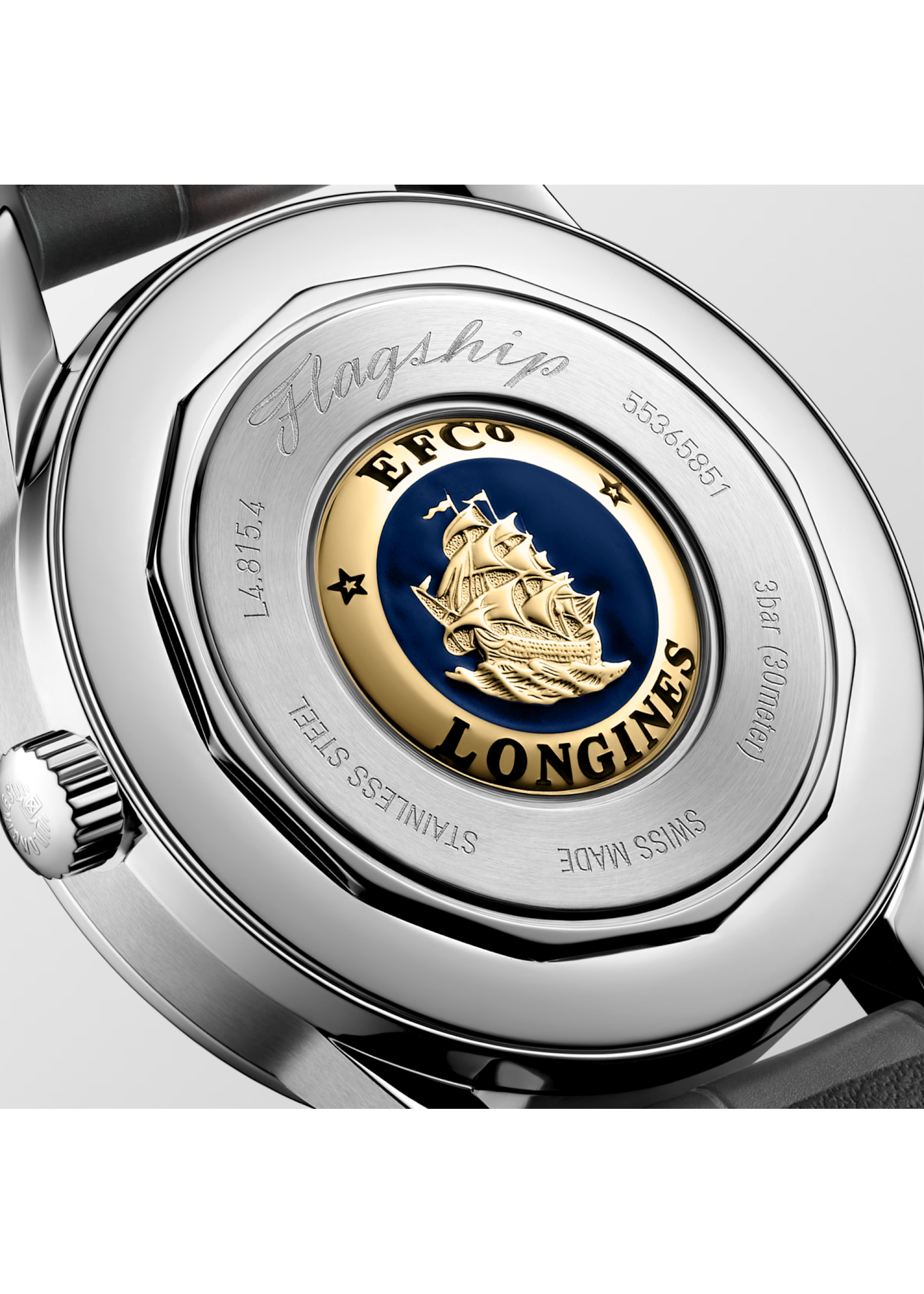LONGINES L48154722 FLAGSHIP HERITAGE MOONPHASE 38.5MM