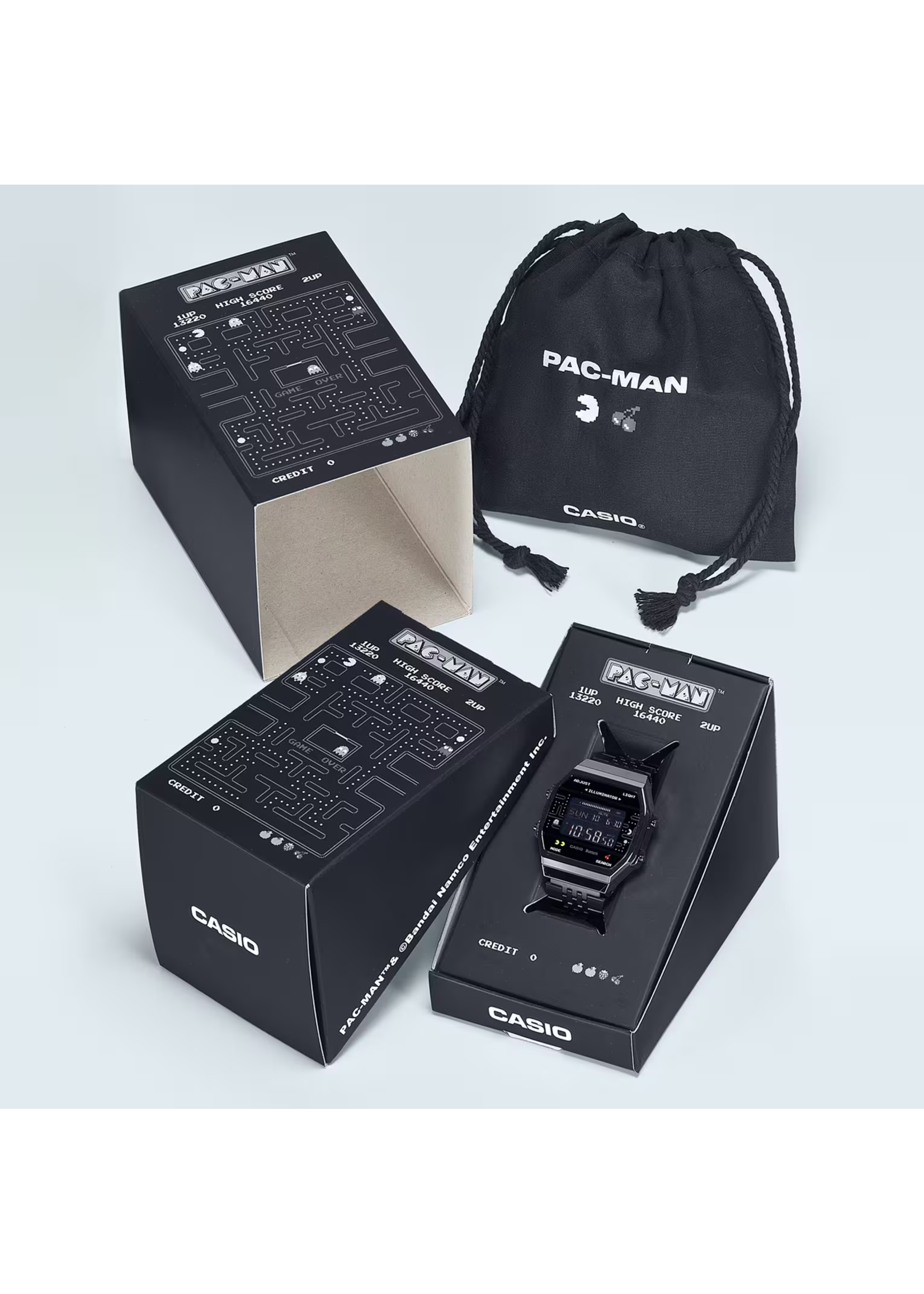 Casio ABL-100WEPC-1B Casio Vintage PAC-MAN collaboration models