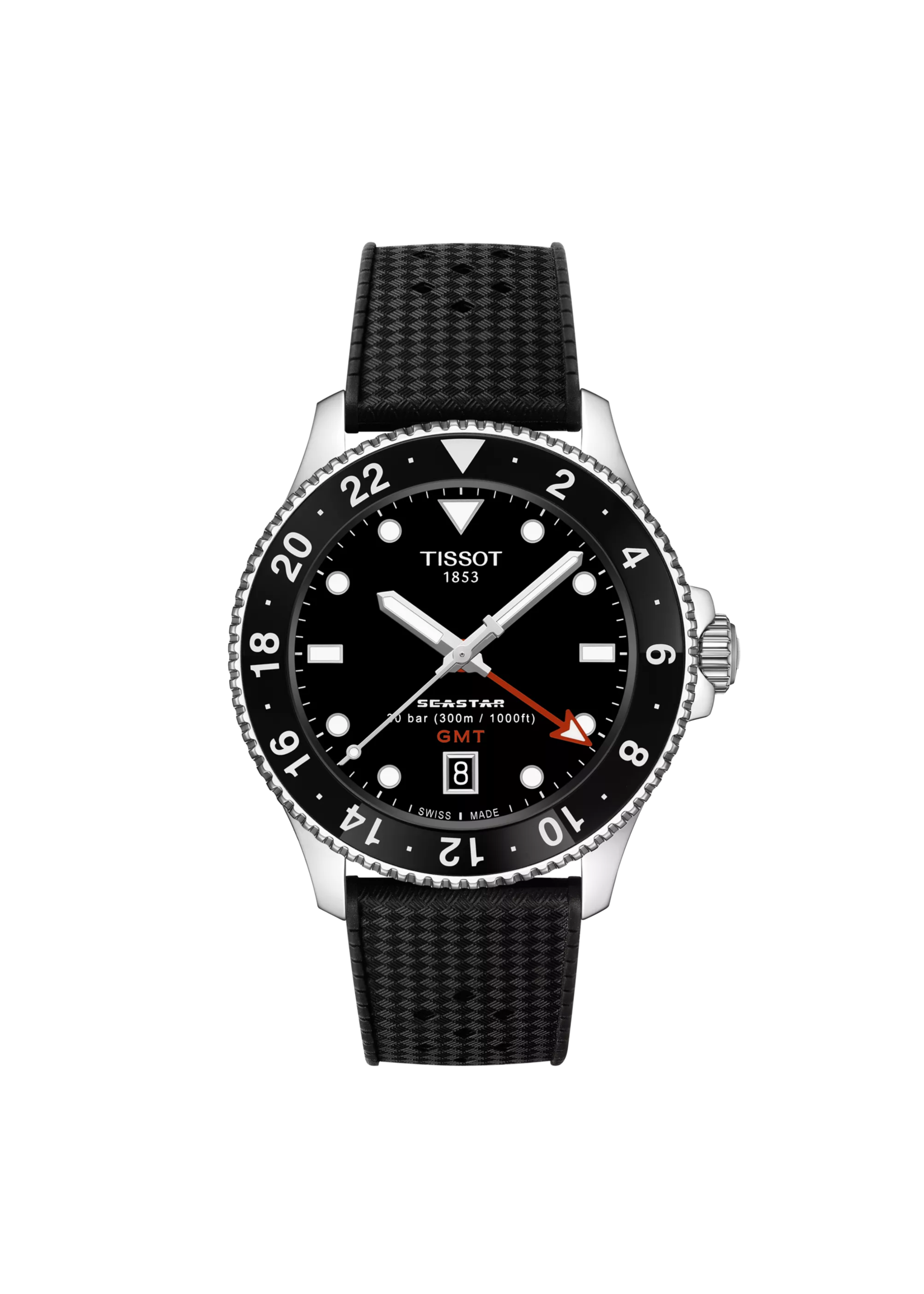 TISSOT T1208521705100  Tissot Seastar 1000 Quartz GMT
