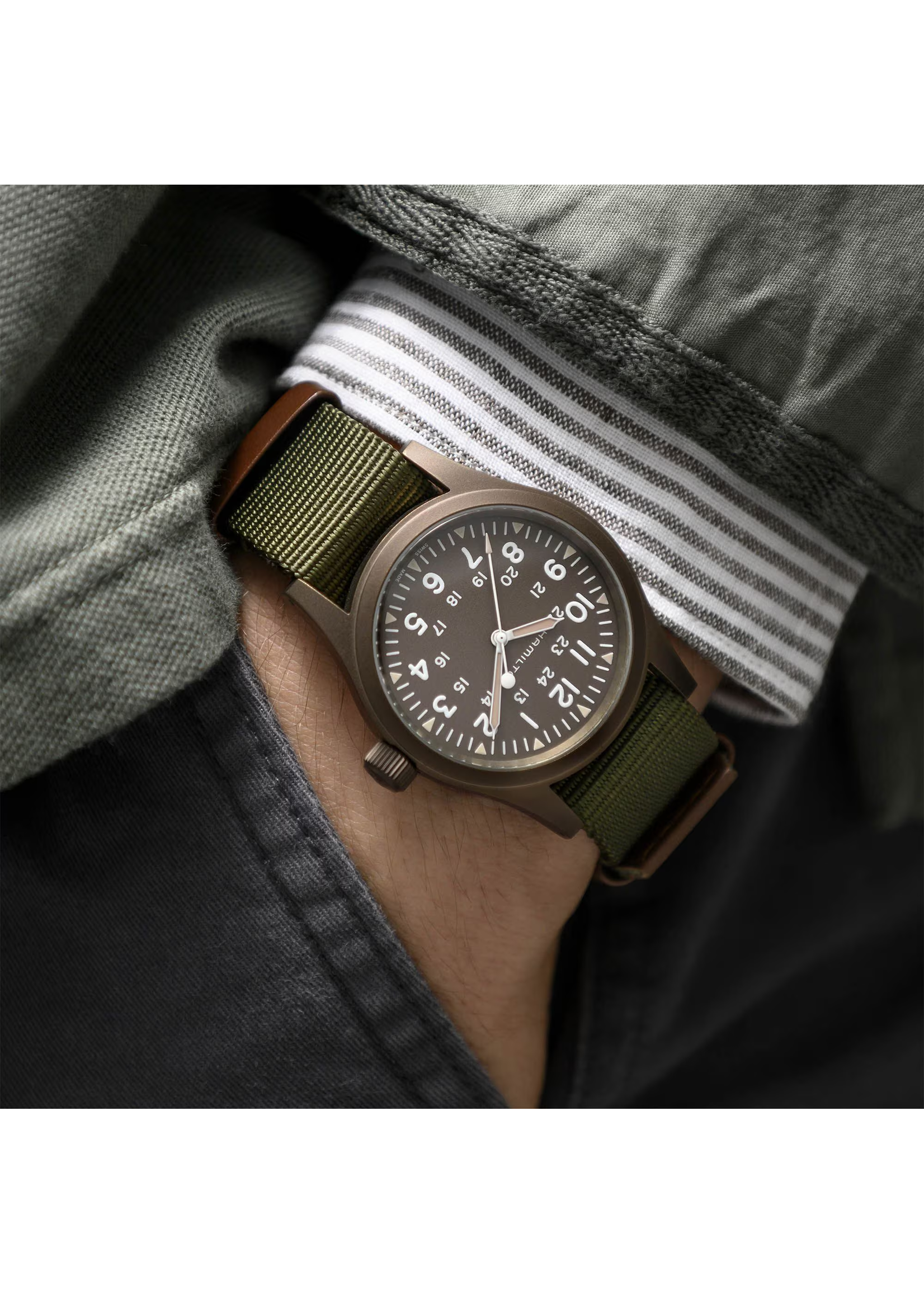 HAMILTON H69449961 HAMILTON Khaki Field Mechanical