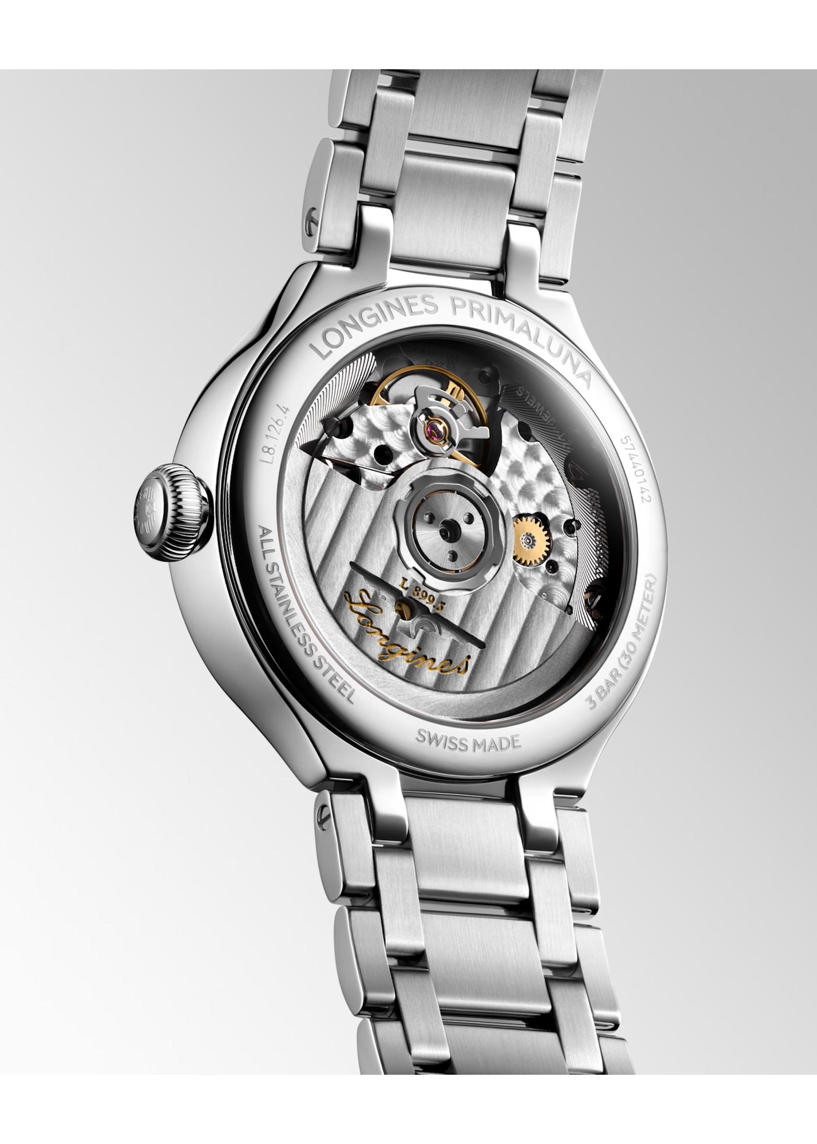 LONGINES L81264716 LONGINES PRIMALUNA MOONPHASE 34MM