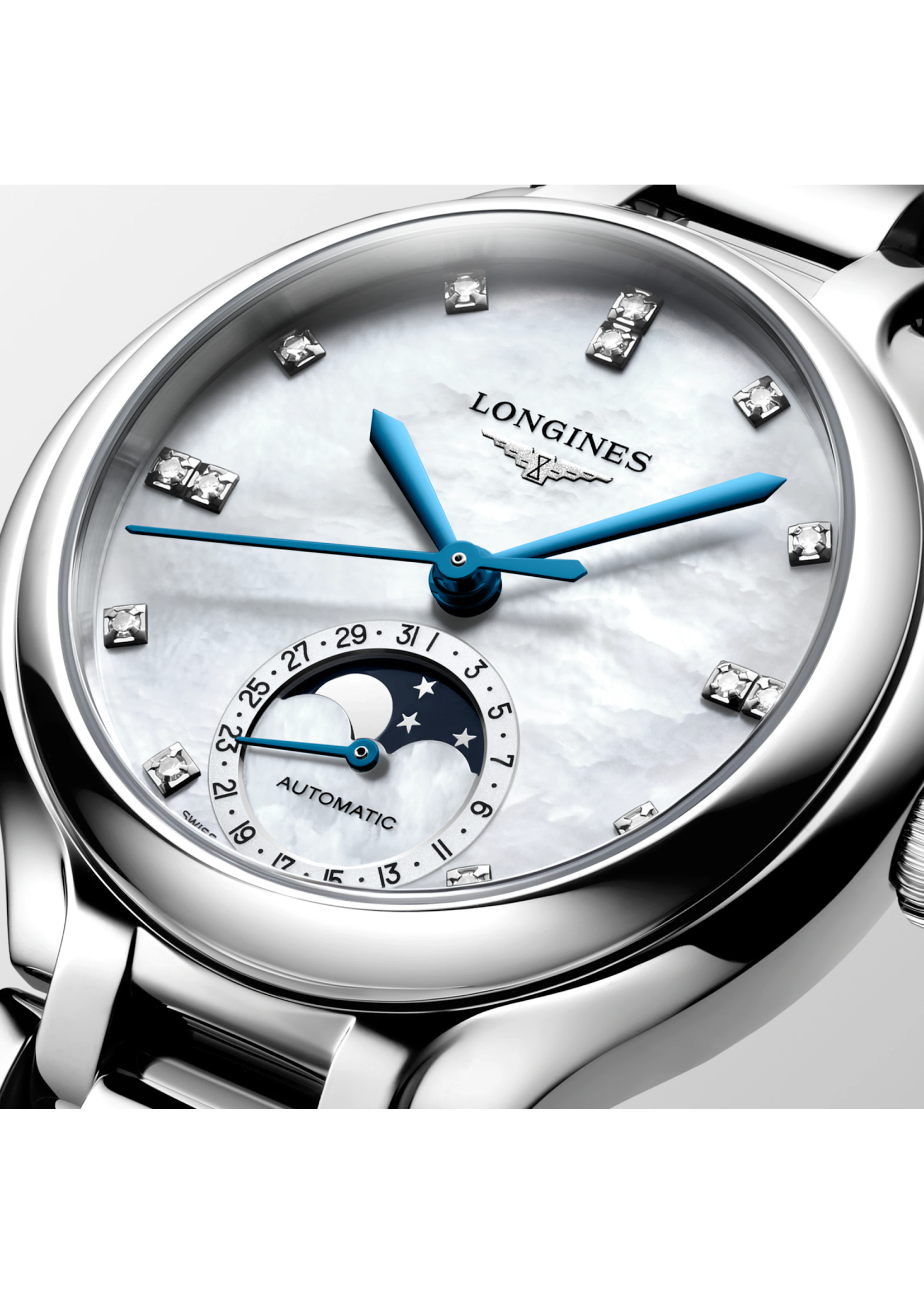 L81264876 LONGINES PRIMALUNA MOONPHASE 34MM