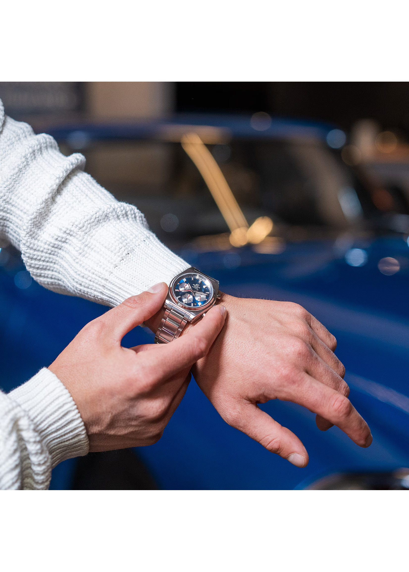 Casio EFB-730D-2AV CASIO Edifice Motorsports Chronograph Classic Watch