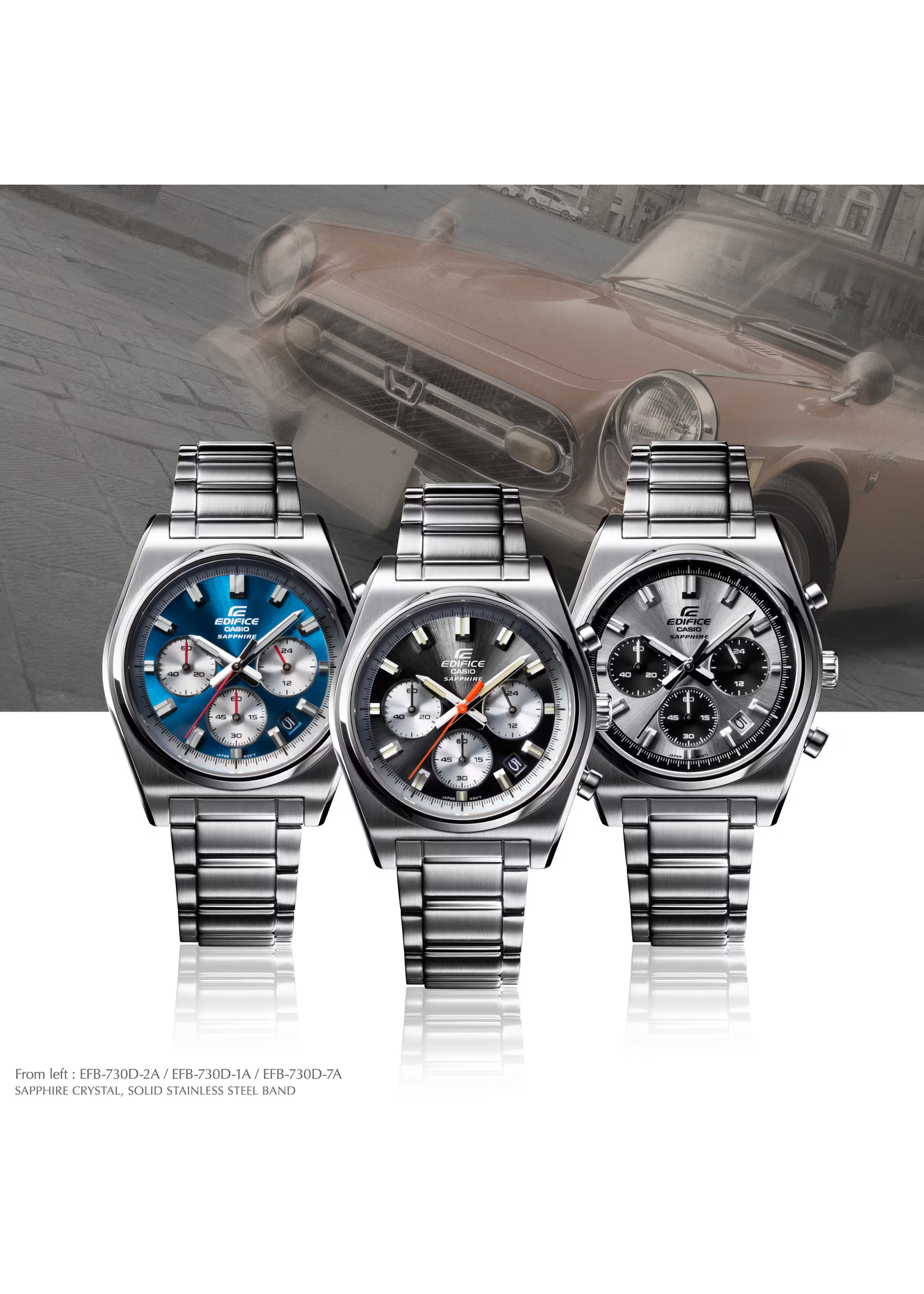 Casio EFB-730D-2AV CASIO Edifice Motorsports Chronograph Classic Watch