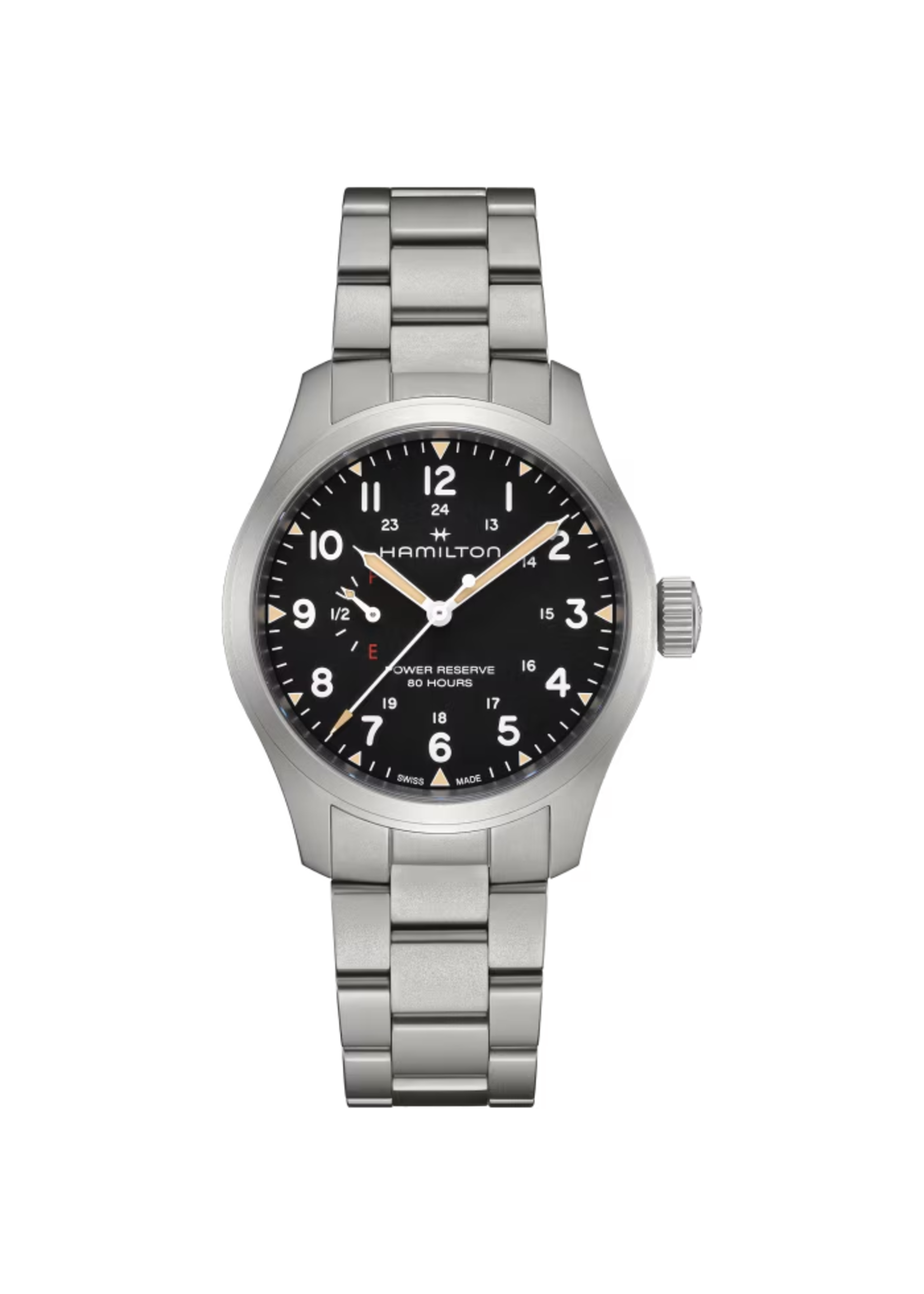 HAMILTON H69509130 HAMILTON Khaki Field Mechanical Power Reserve