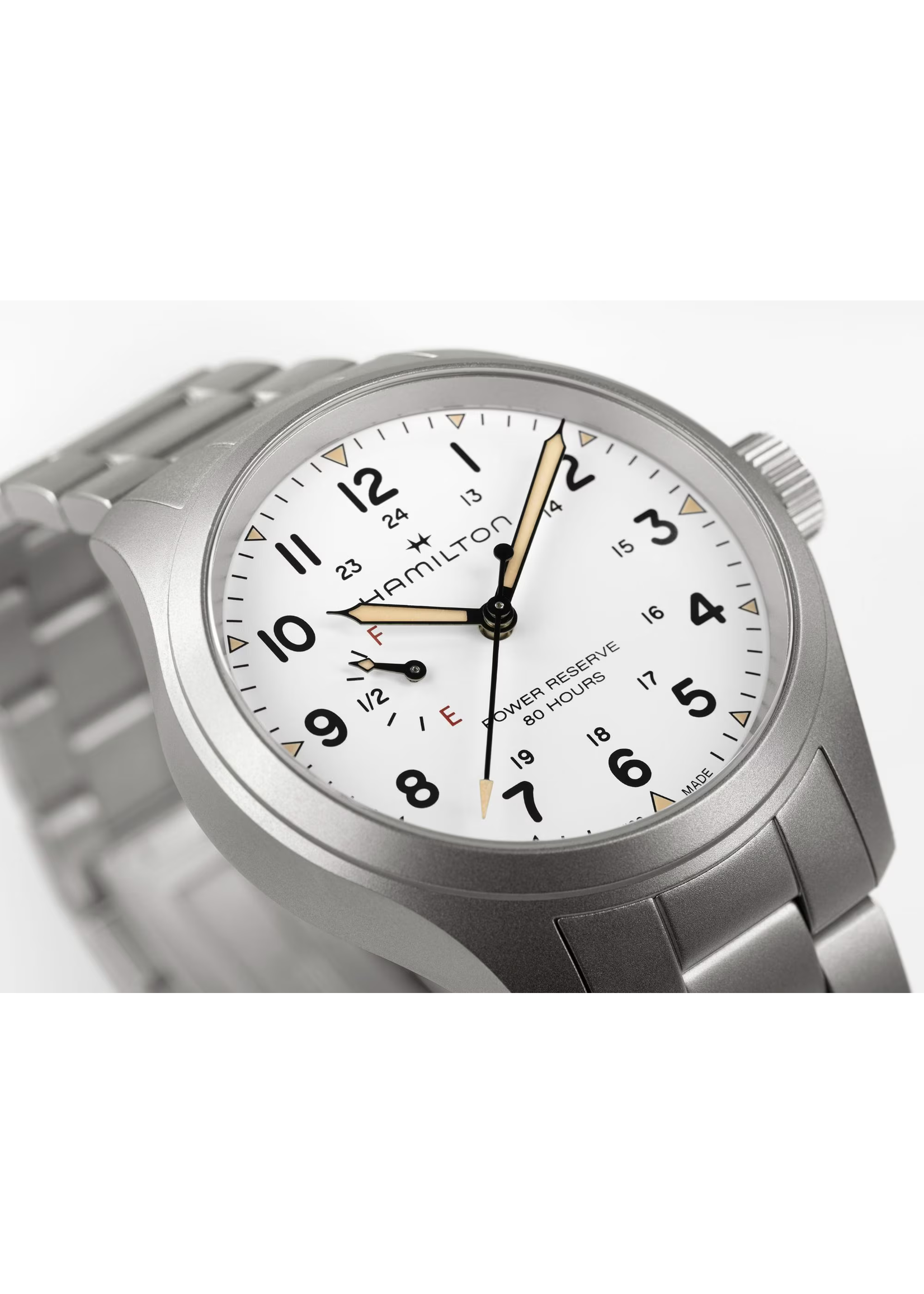 HAMILTON H69509110 Khaki Field Mechanical Power Reserve 40mm