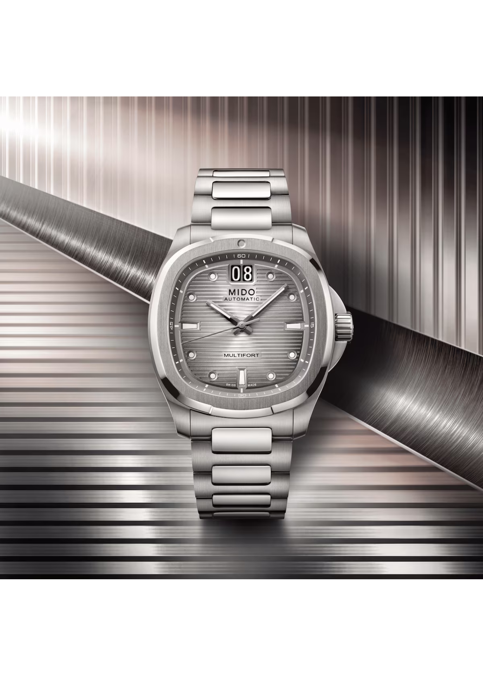 MIDO M0495264408100 MIDO Multifort TV Big Date Titanium