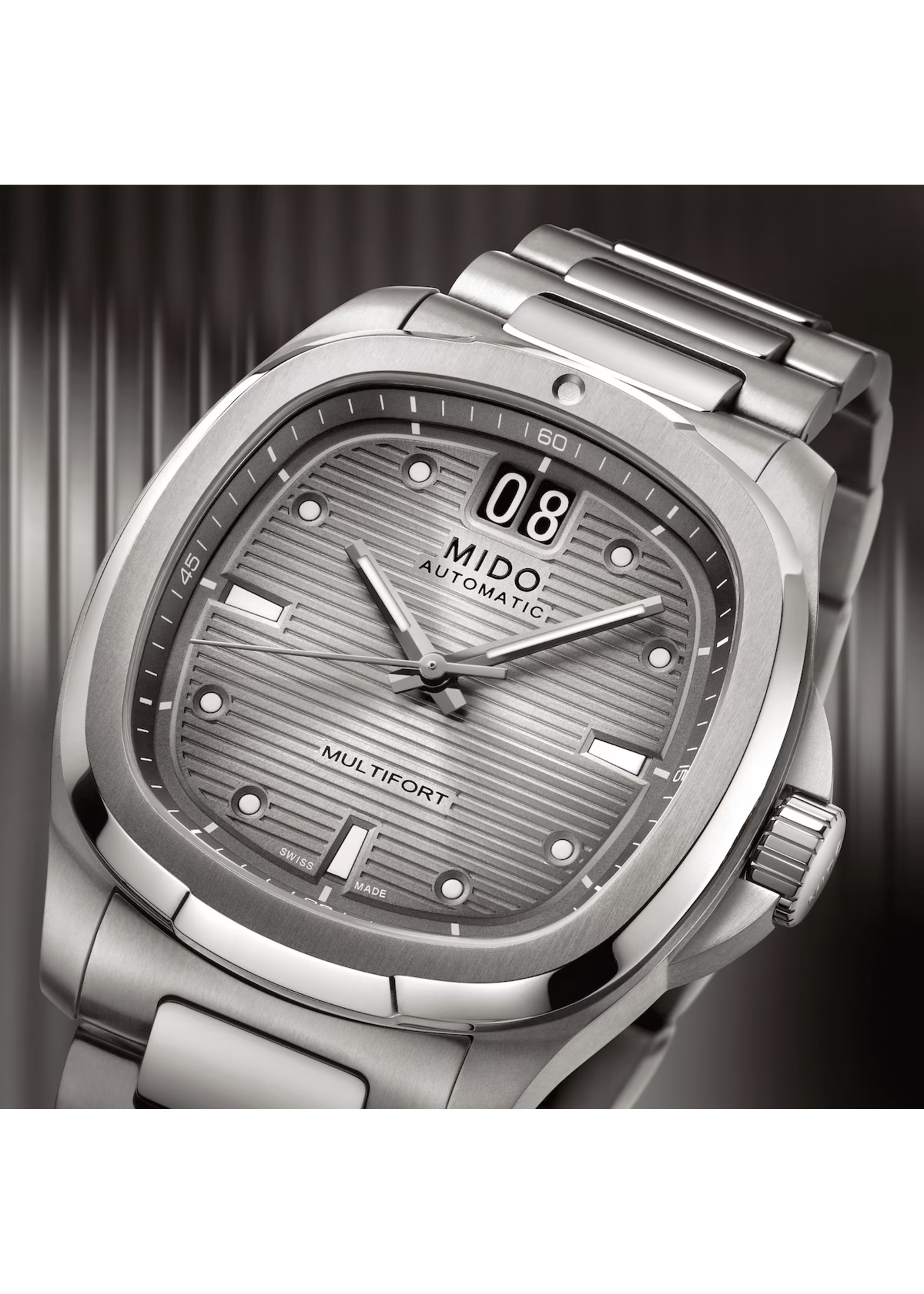 MIDO M0495264408100 MIDO Multifort TV Big Date Titanium