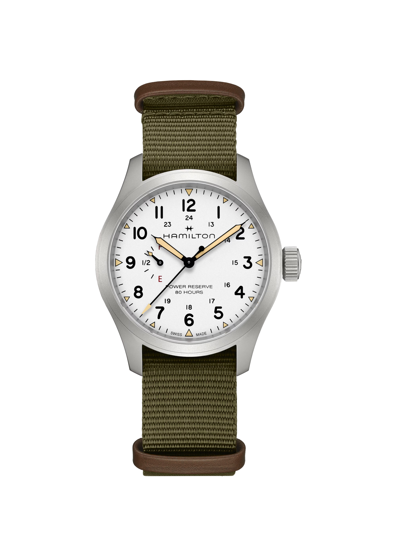 MIDO H69509910 HAMILTON Khaki Field Mechanical Power Reserve