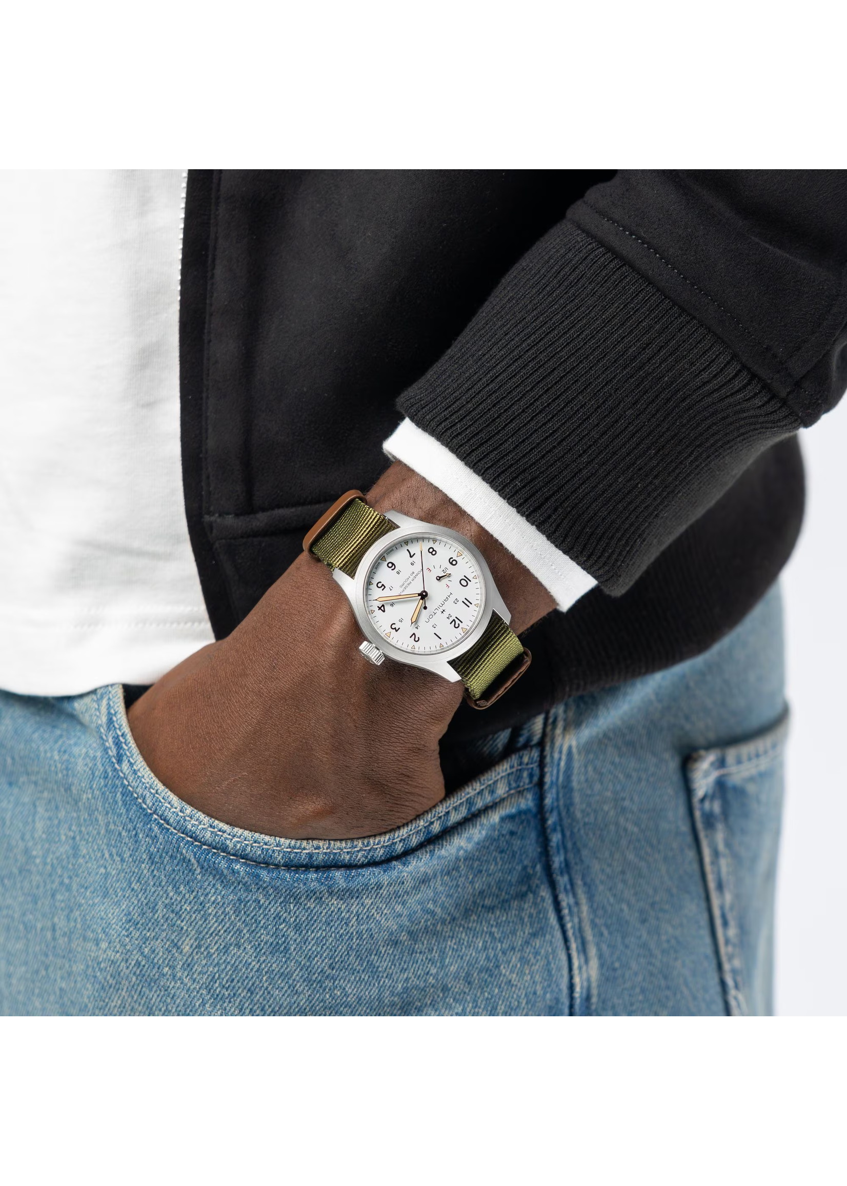 MIDO H69509910 HAMILTON Khaki Field Mechanical Power Reserve