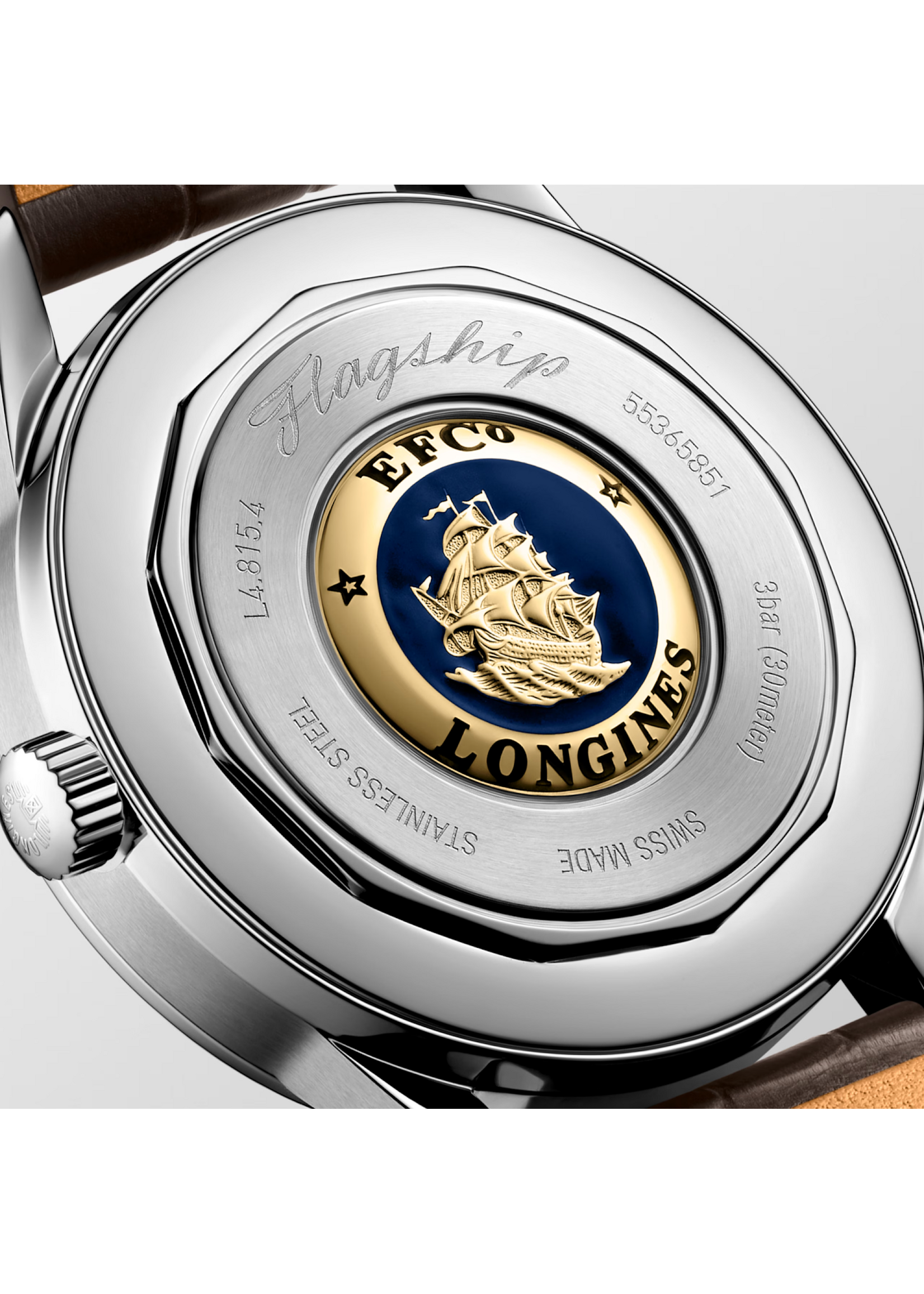 LONGINES L48154782 LONGINES FLAGSHIP HERITAGE MOONPHASE