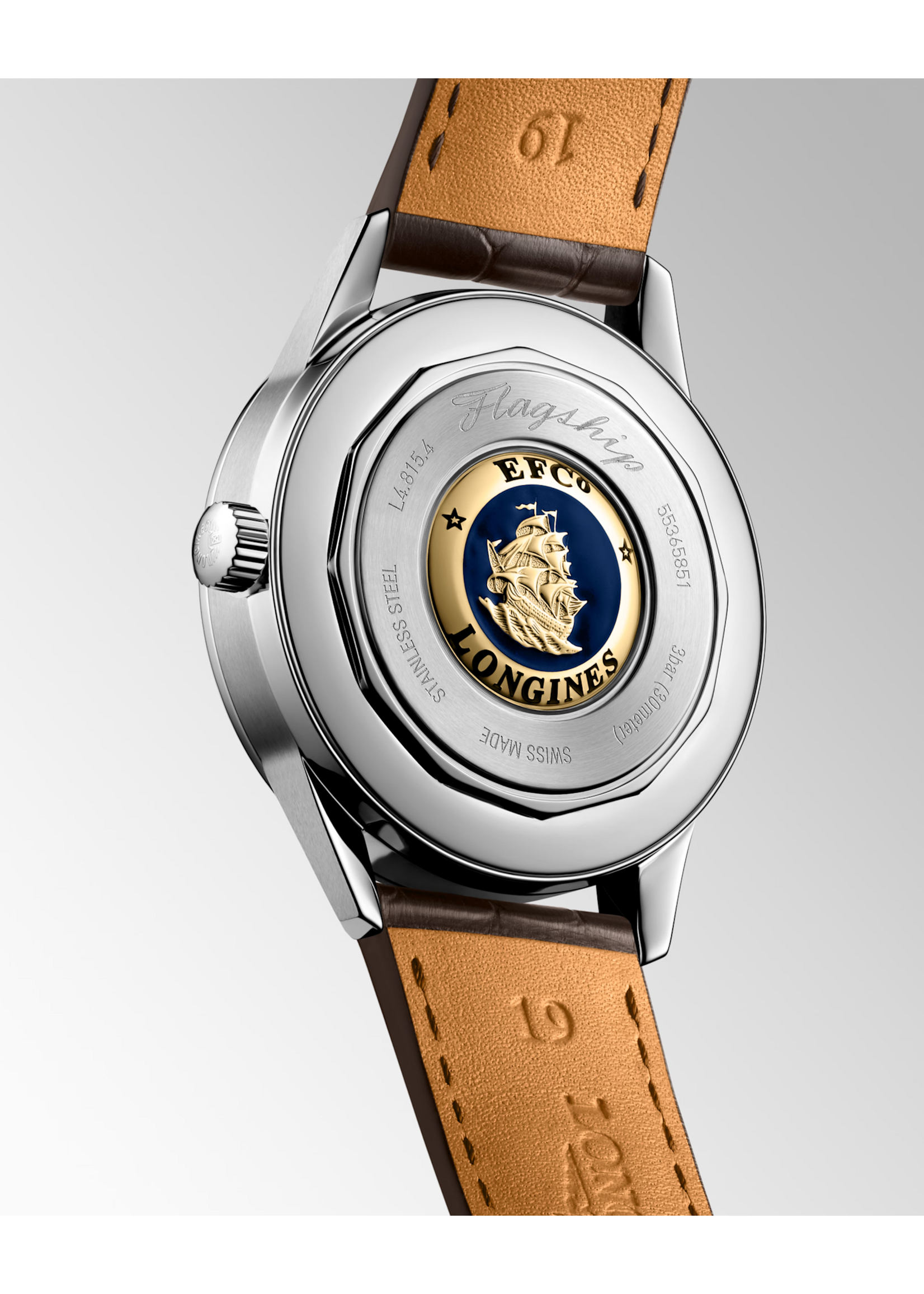 LONGINES L48154782 LONGINES FLAGSHIP HERITAGE MOONPHASE