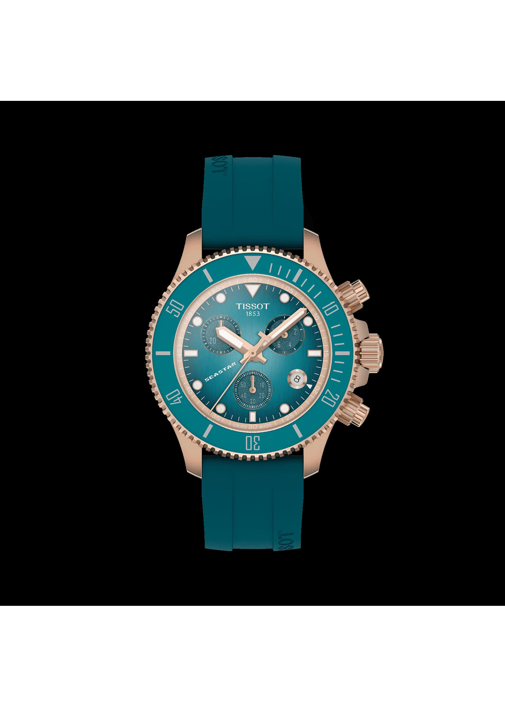 TISSOT T1202173704100 Tissot Seastar 1000 Quartz Chronograph 38mm