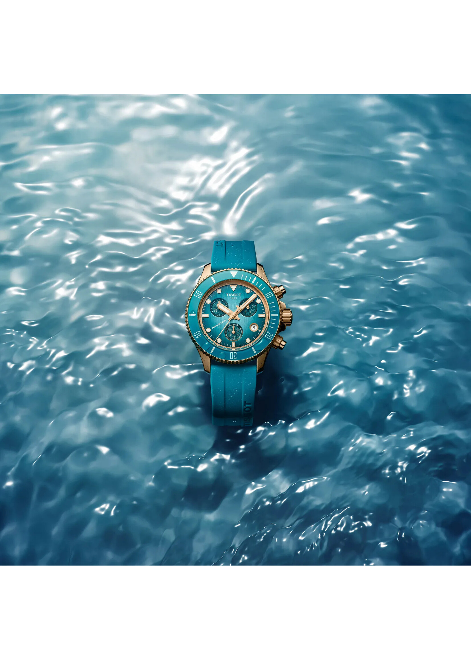 TISSOT T1202173704100 Tissot Seastar 1000 Quartz Chronograph 38mm