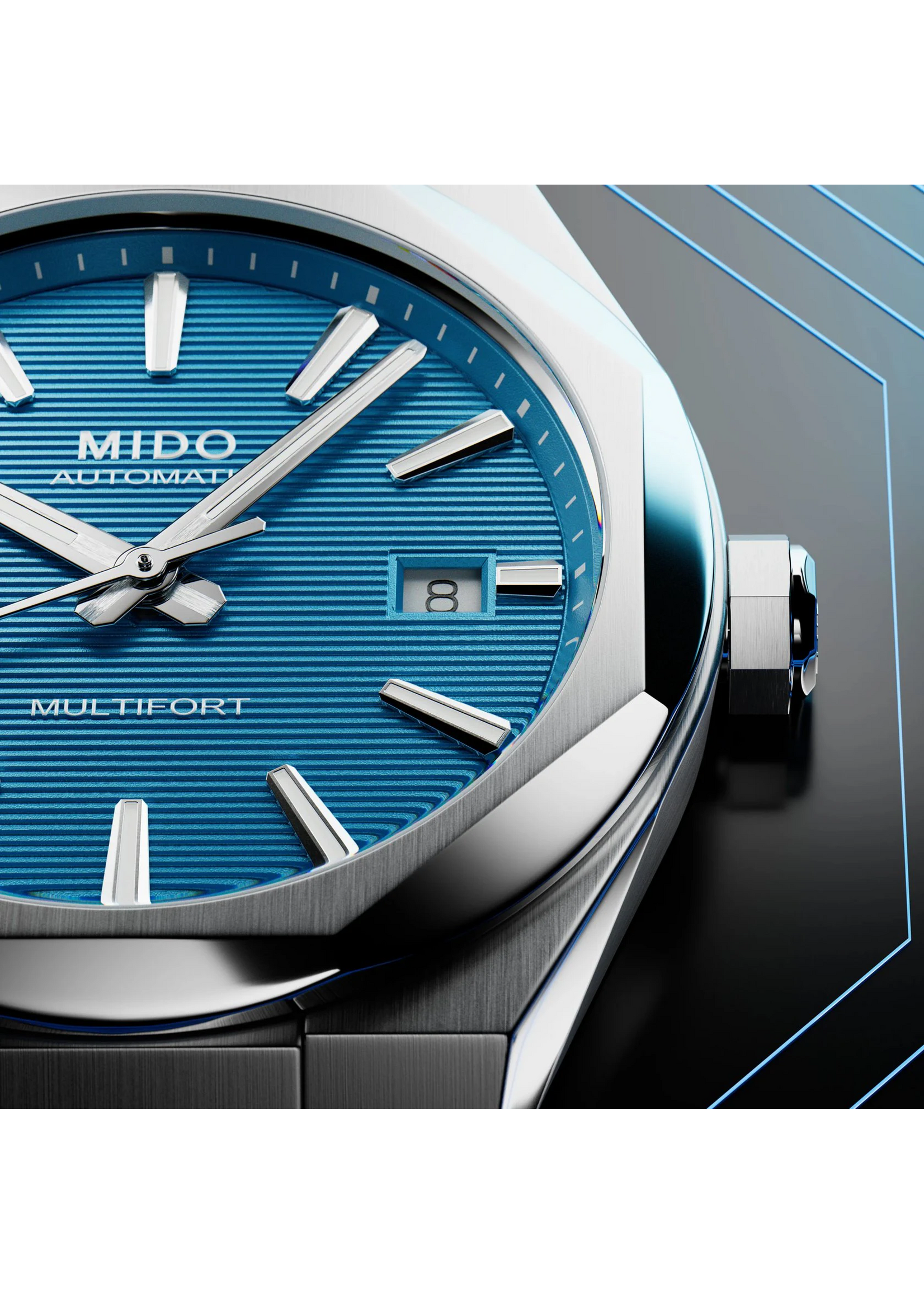 MIDO M0555071104100 MIDO Multifort 8 One Crown