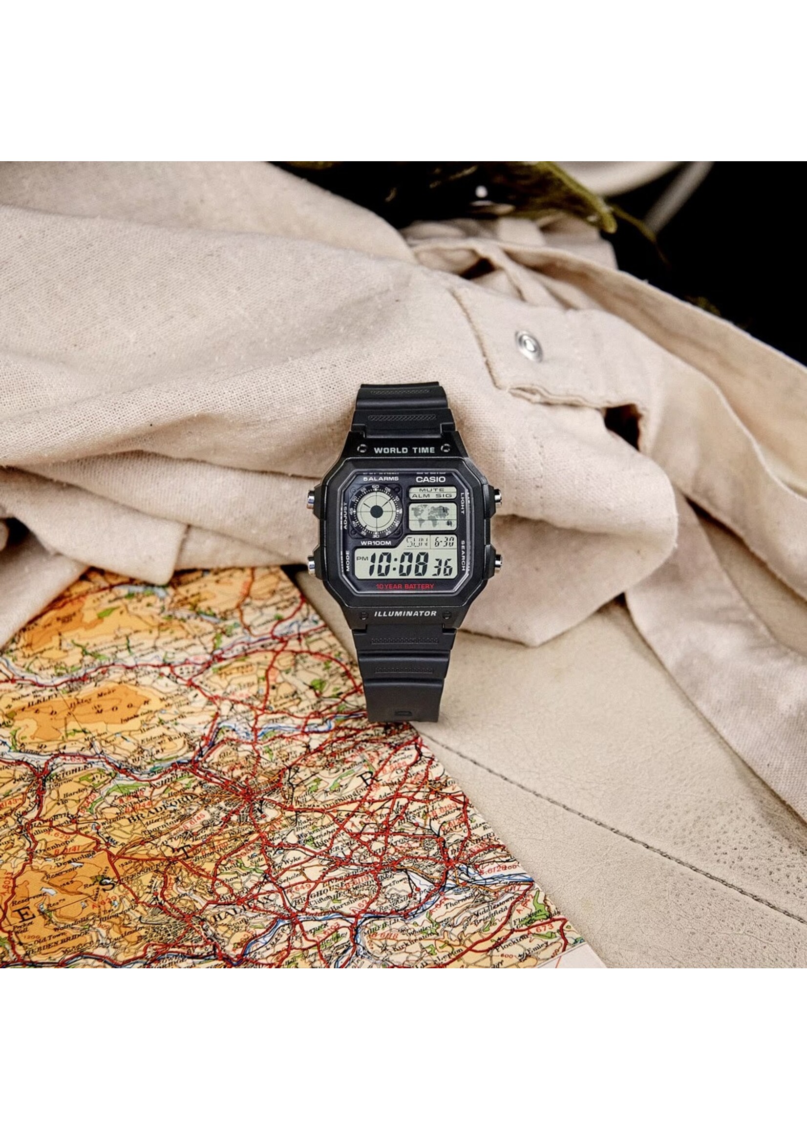 Casio AE1200WH-1AV CASIO