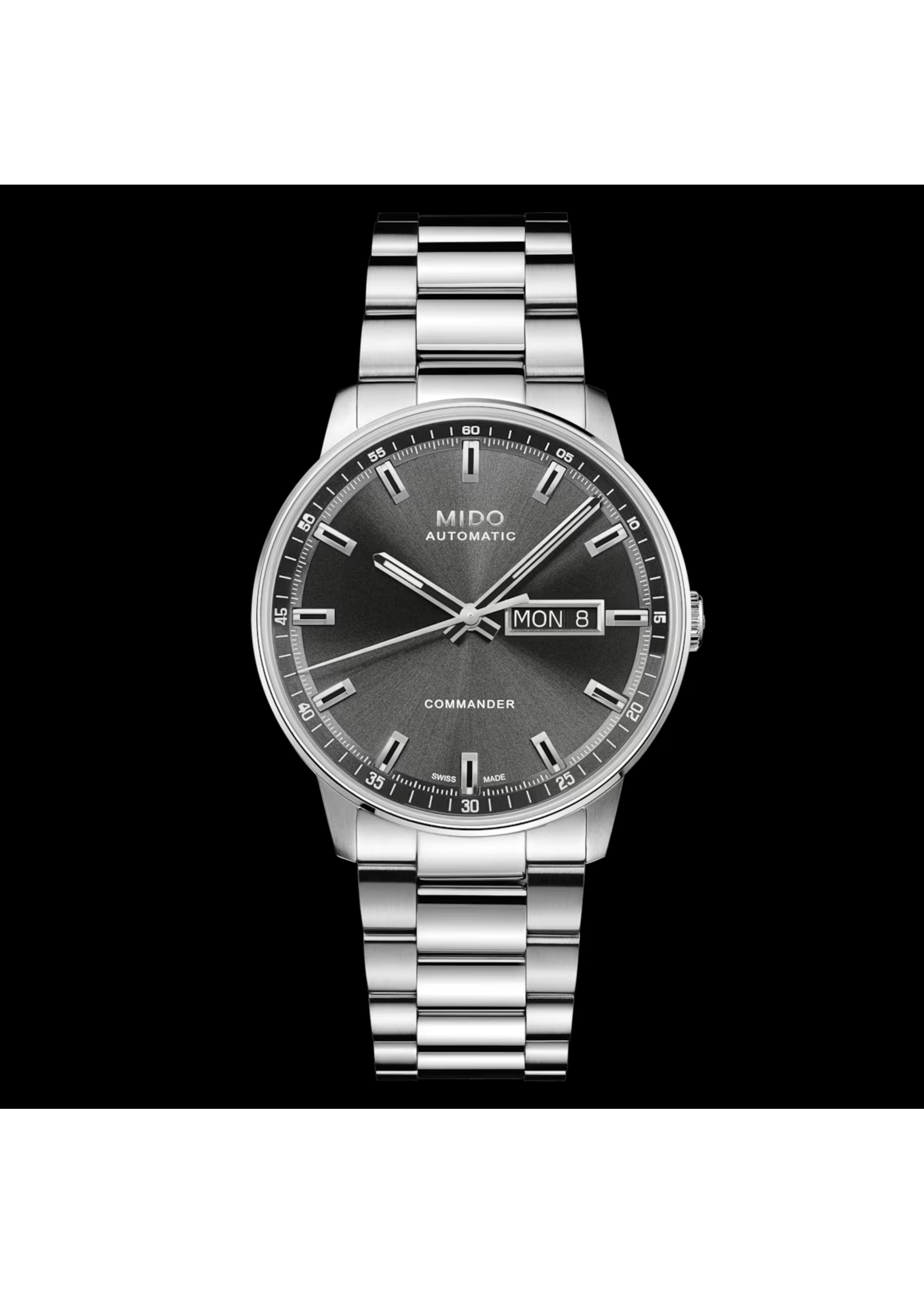 MIDO M0214301106100 MIDO Commander Datoday 40MM