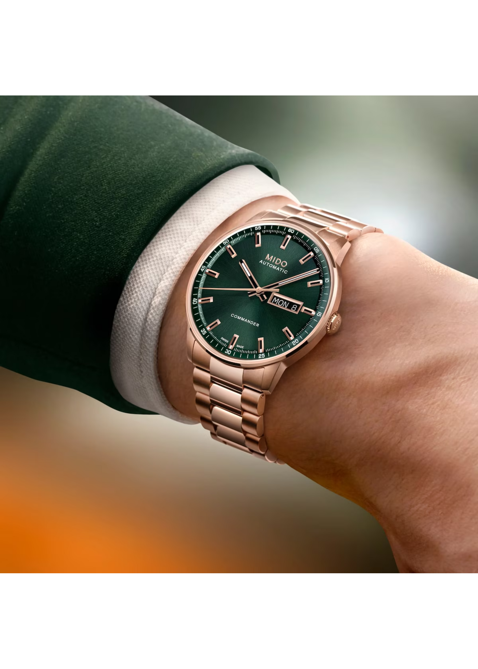 MIDO M0214303309100 MIDO Commander Datoday 40MM