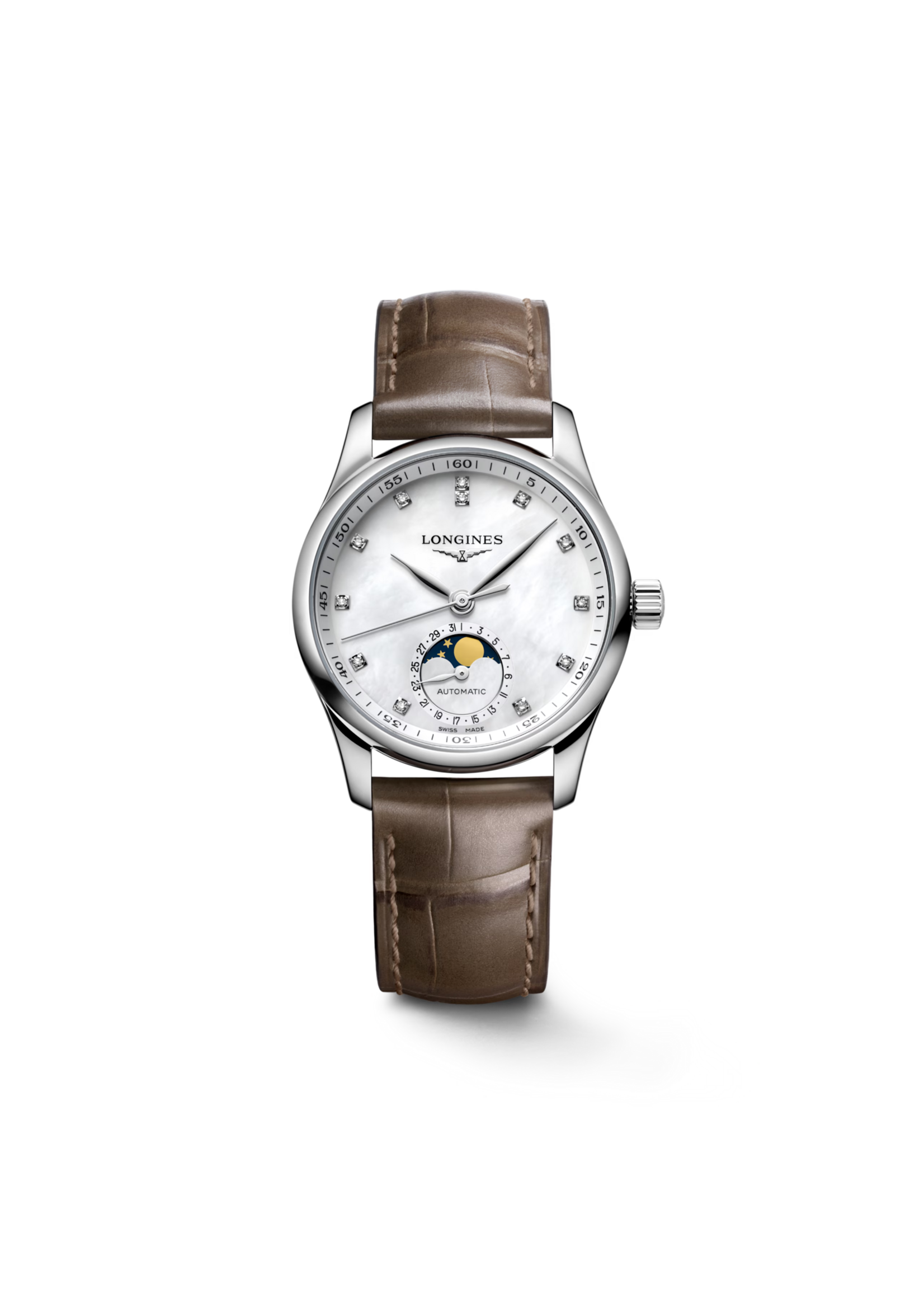 LONGINES L24094874 LONGINES MASTER COLLECTION MOONPHASE 34MM
