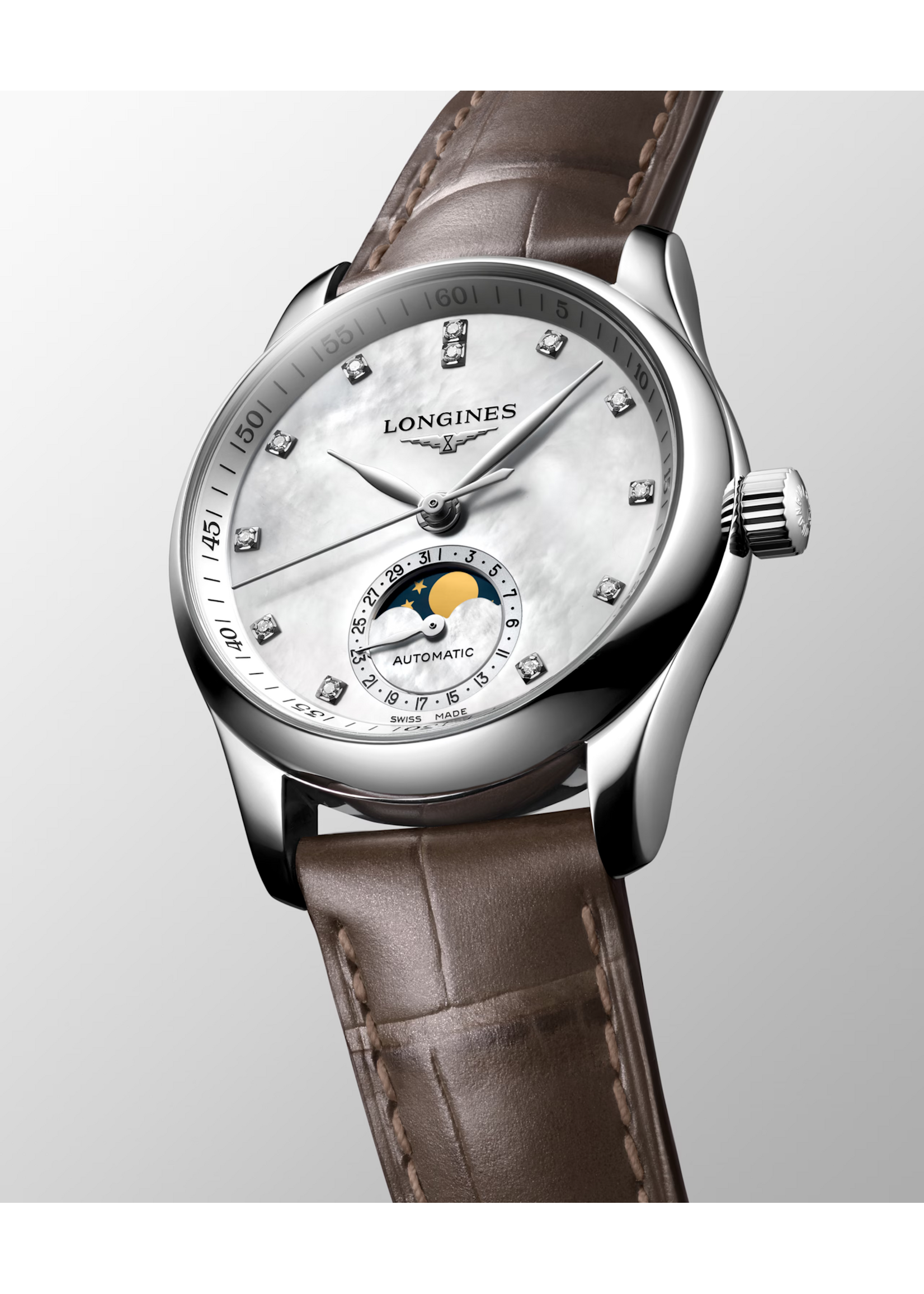 LONGINES L24094874 LONGINES MASTER COLLECTION MOONPHASE 34MM