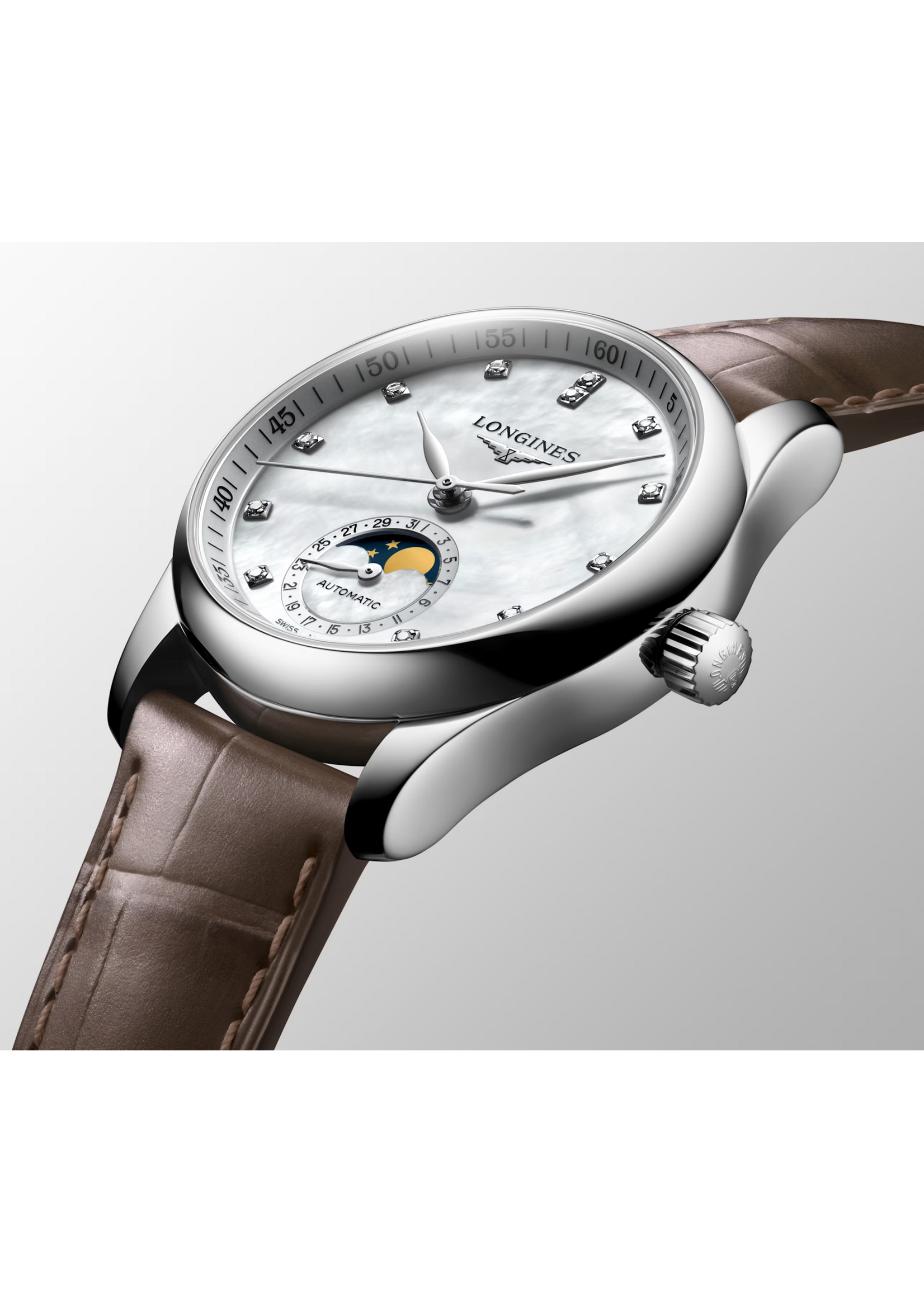 LONGINES L24094874 LONGINES MASTER COLLECTION MOONPHASE 34MM