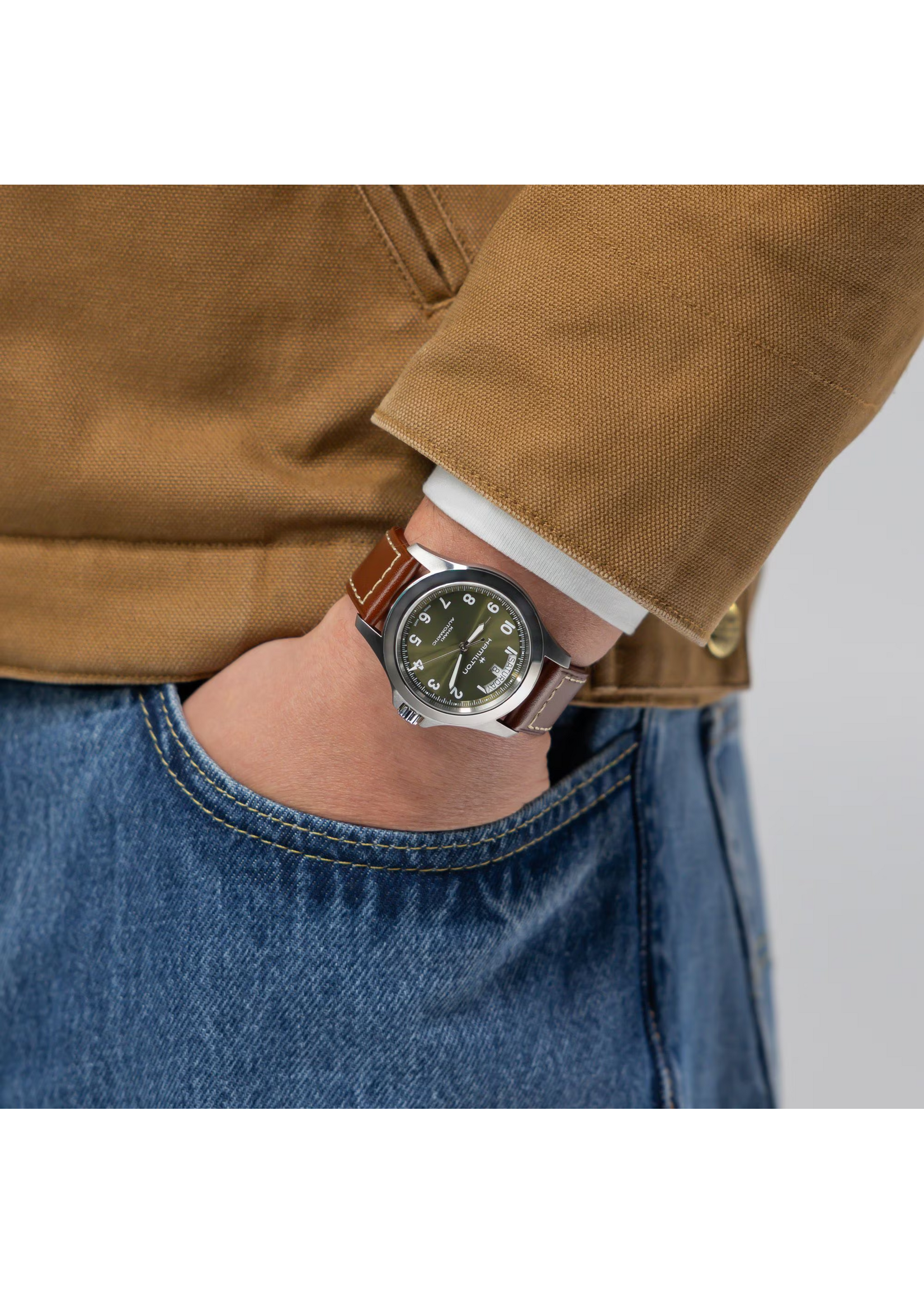 HAMILTON H64475560 Hamilton Khaki Field King Day-Date 40mm