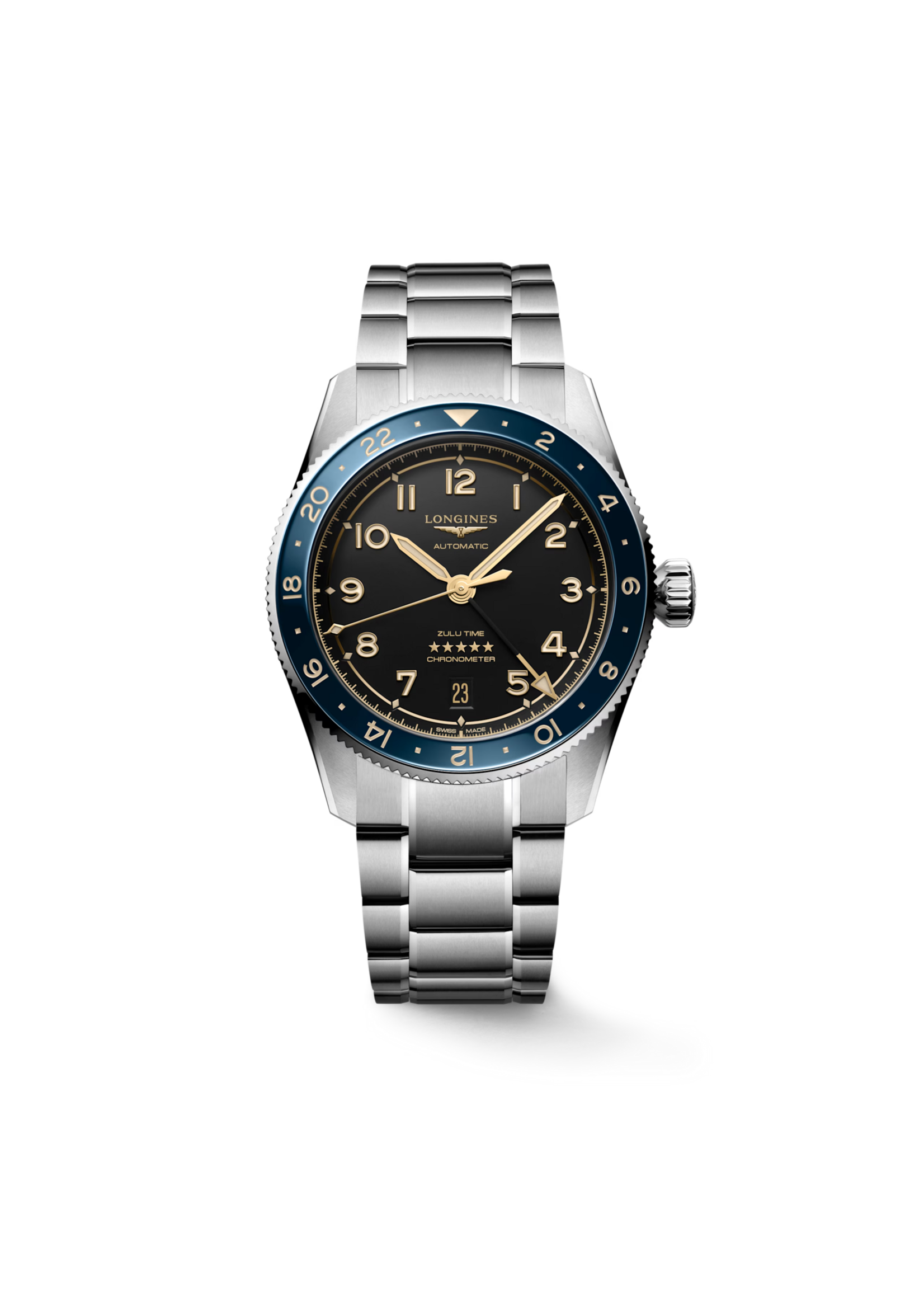 LONGINES L38024606 LONGINES SPIRIT ZULU TIME 39MM
