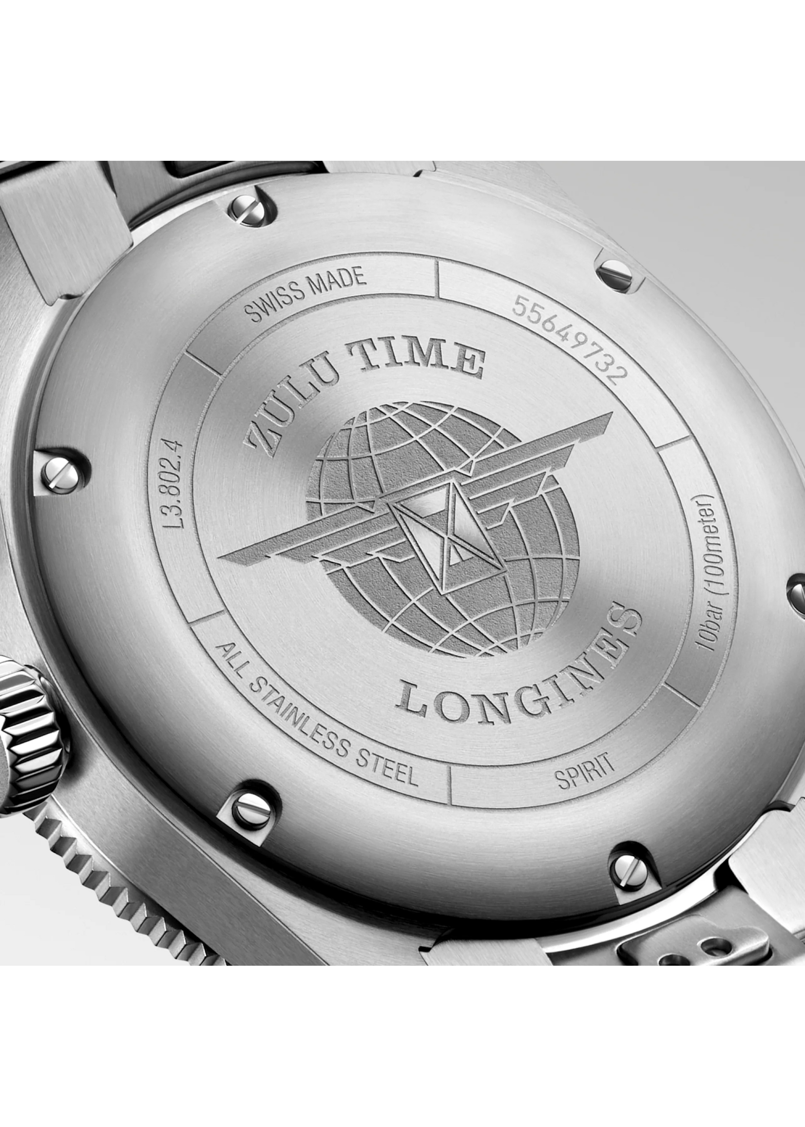 LONGINES L38024606 LONGINES SPIRIT ZULU TIME 39MM