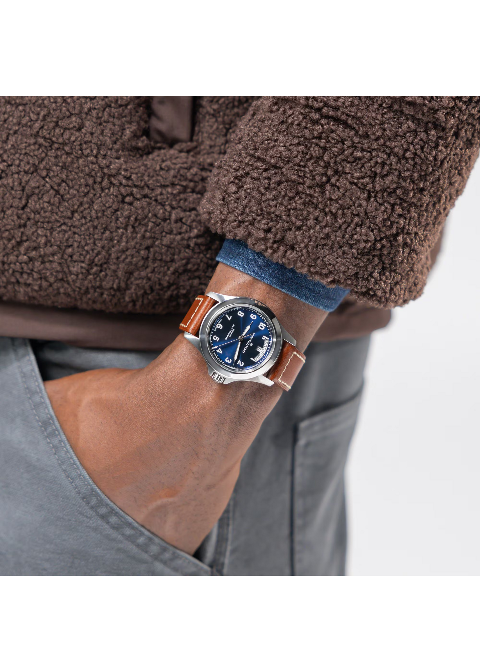 HAMILTON H64475540 HAMILTON Khaki Field King Day-Date 40mm